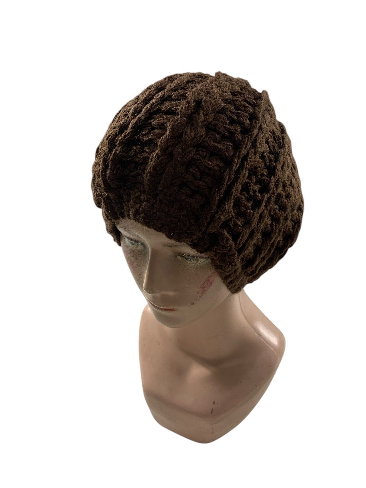 Kapital Japanese style crochet knitted beanie hats Size ONE SIZE - 1 Thumbnail