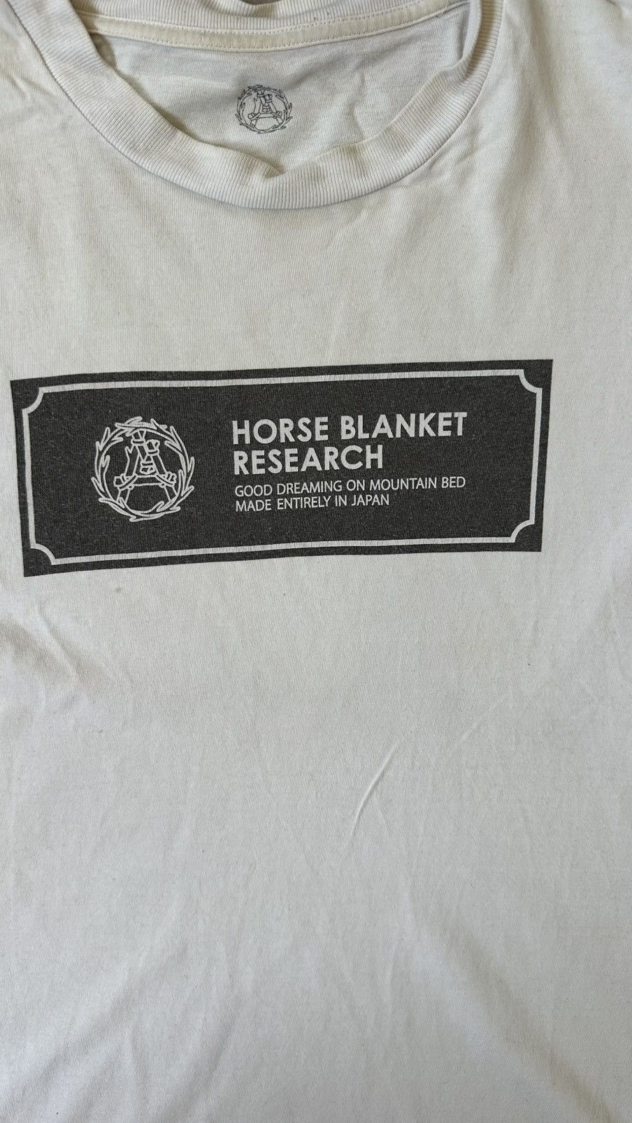 Japanese Brand VINTAGE HORSE BLANKET RESEARCH JAPAN OUTDOOR TEE Size US M / EU 48-50 / 2 - 2 Thumbnail