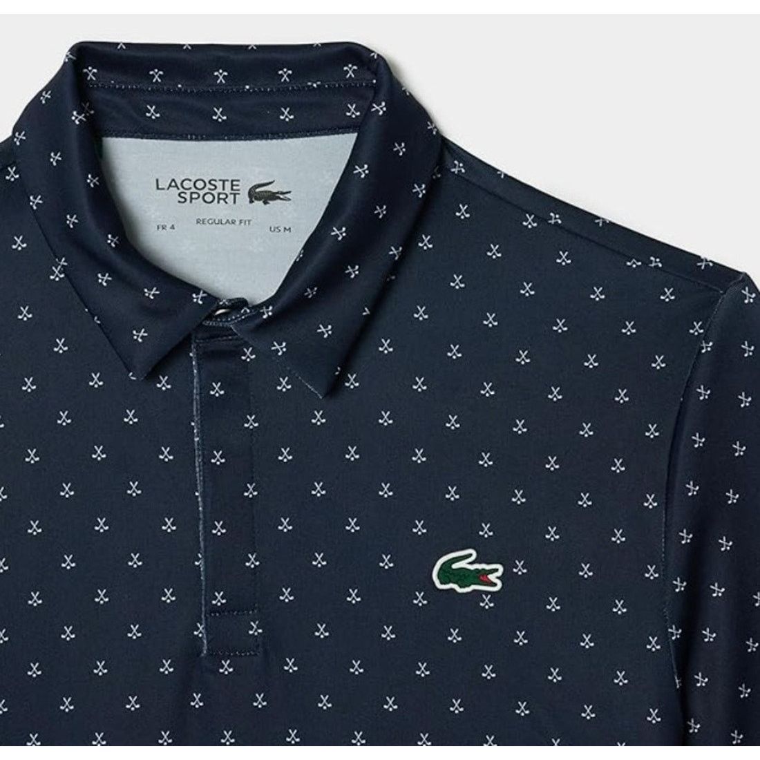 Lacoste Lacoste Men's Regular Fit Golf Performance Polo Navy 2XL Size US XXL / EU 58 / 5 - 3 Thumbnail
