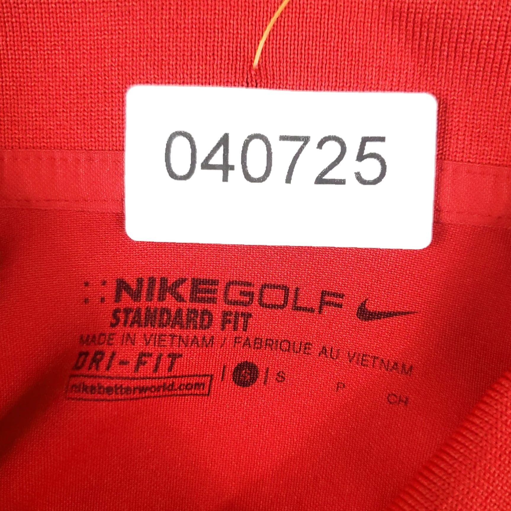 Nike Nike Polo Shirt Mens Small Red Swoosh Golf Casual Short Sleeve Adult Size US S / EU 44-46 / 1 - 7 Thumbnail