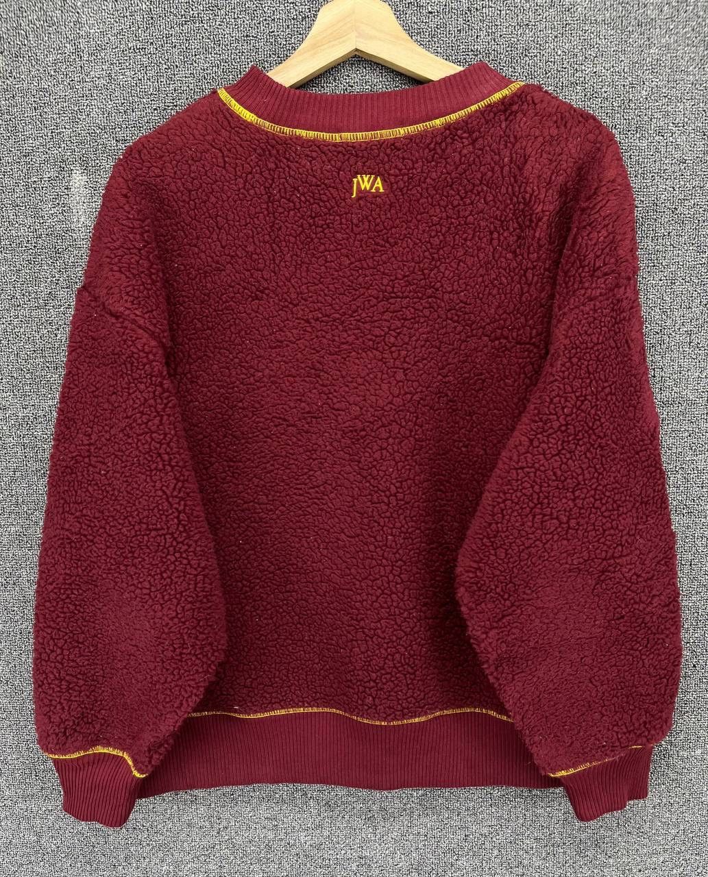 JW Anderson J.W.Anderson X Uniqlo Deep Pile Fleece Red Sweatshirt Size L / US 10 / IT 46 - 8 Thumbnail