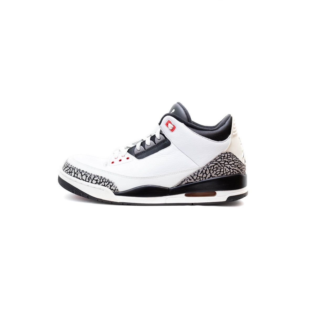 Jordan Brand NIKE AIR JORDAN 3 RETRO WHITE BLACK CEMENT GREY INFRARED 23 Size US 13 / EU 46 - 2 Thumbnail