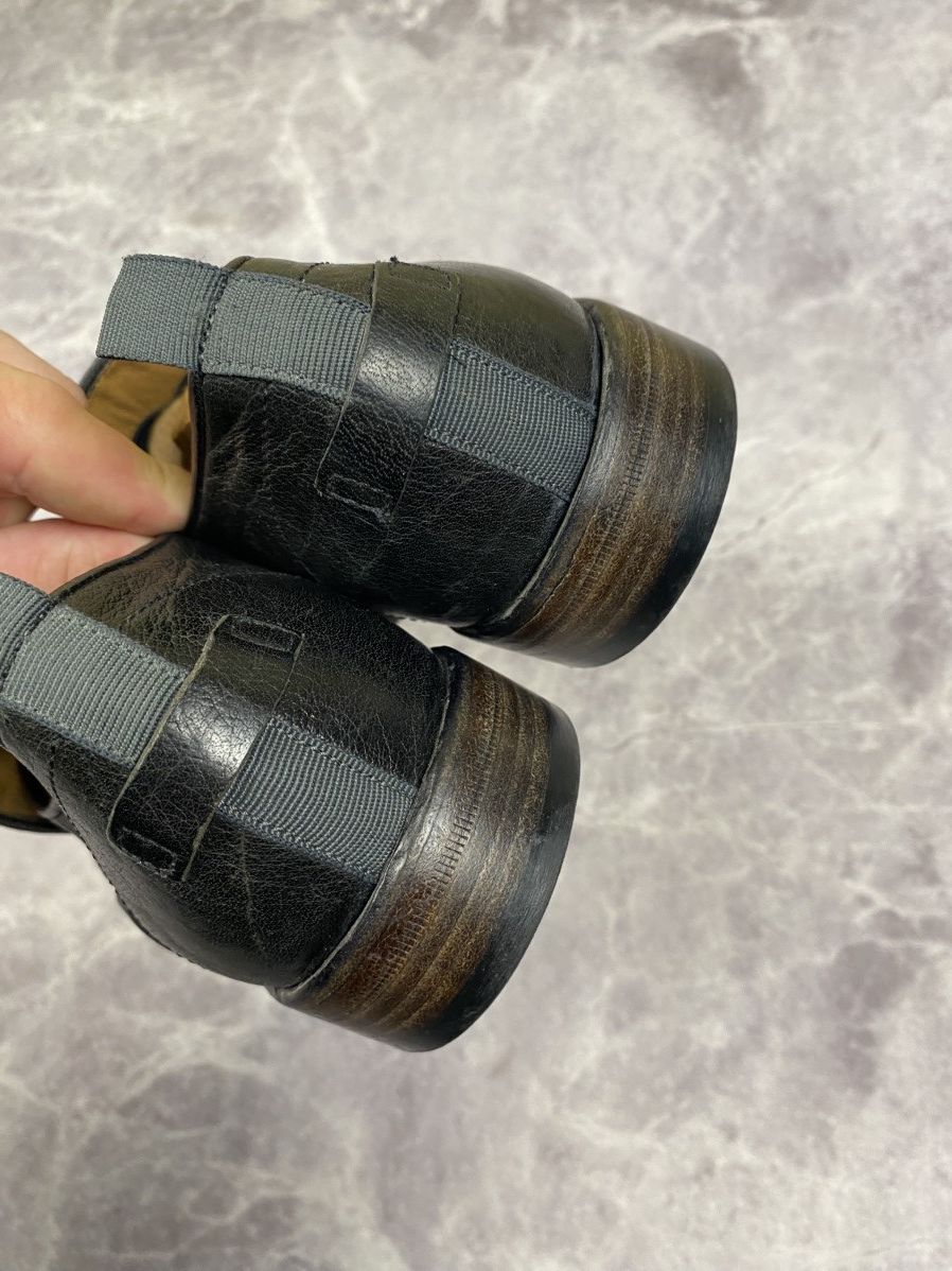 Barracuda Barracuda Italian Black Leather Shoes Size: 40 Size US 7 / EU 40 - 8 Thumbnail