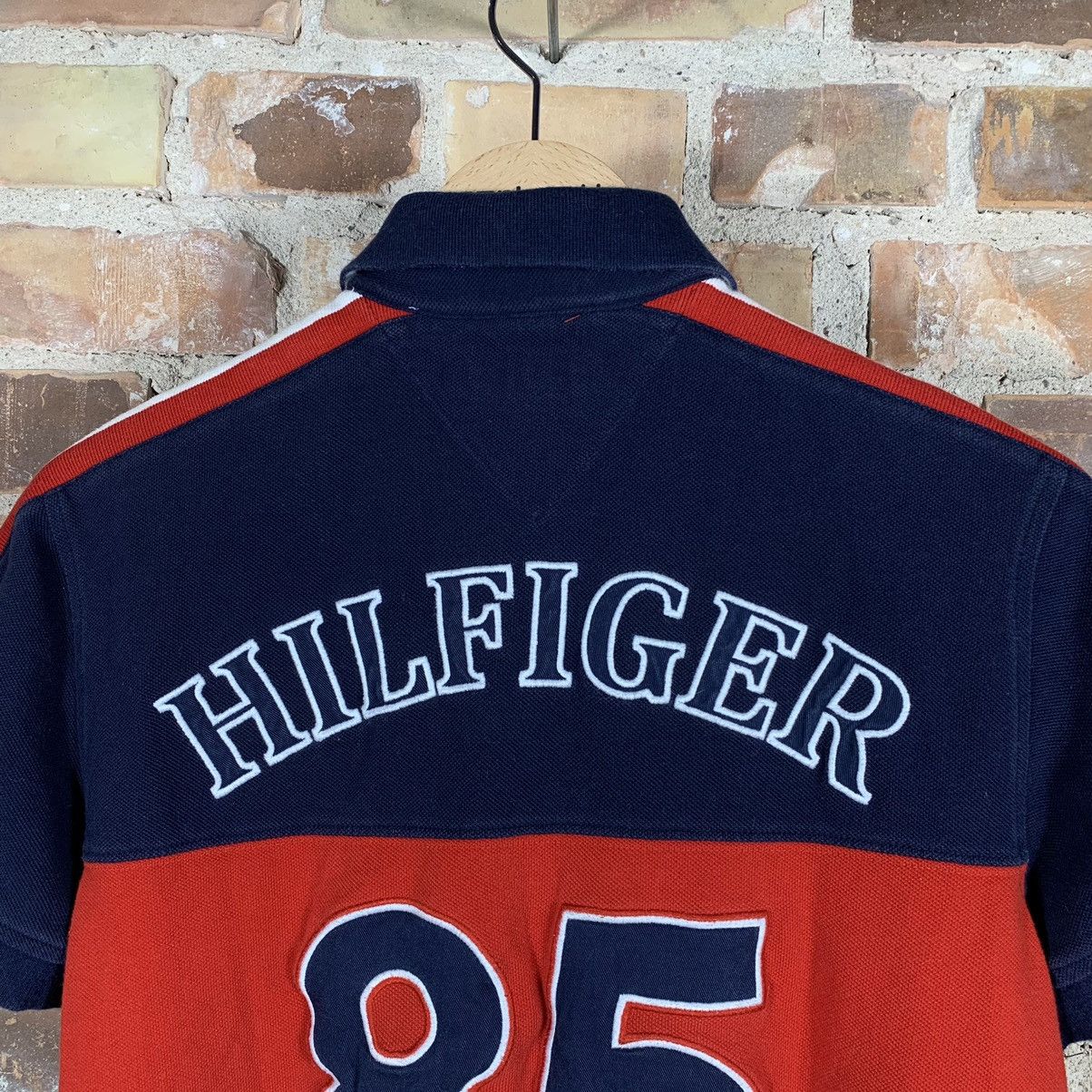 Tommy Hilfiger × Vintage Chief Keef Style Tommy Hilfiger Big Logo Polo Y2K Vintage Size US S / EU 44-46 / 1 - 4 Thumbnail
