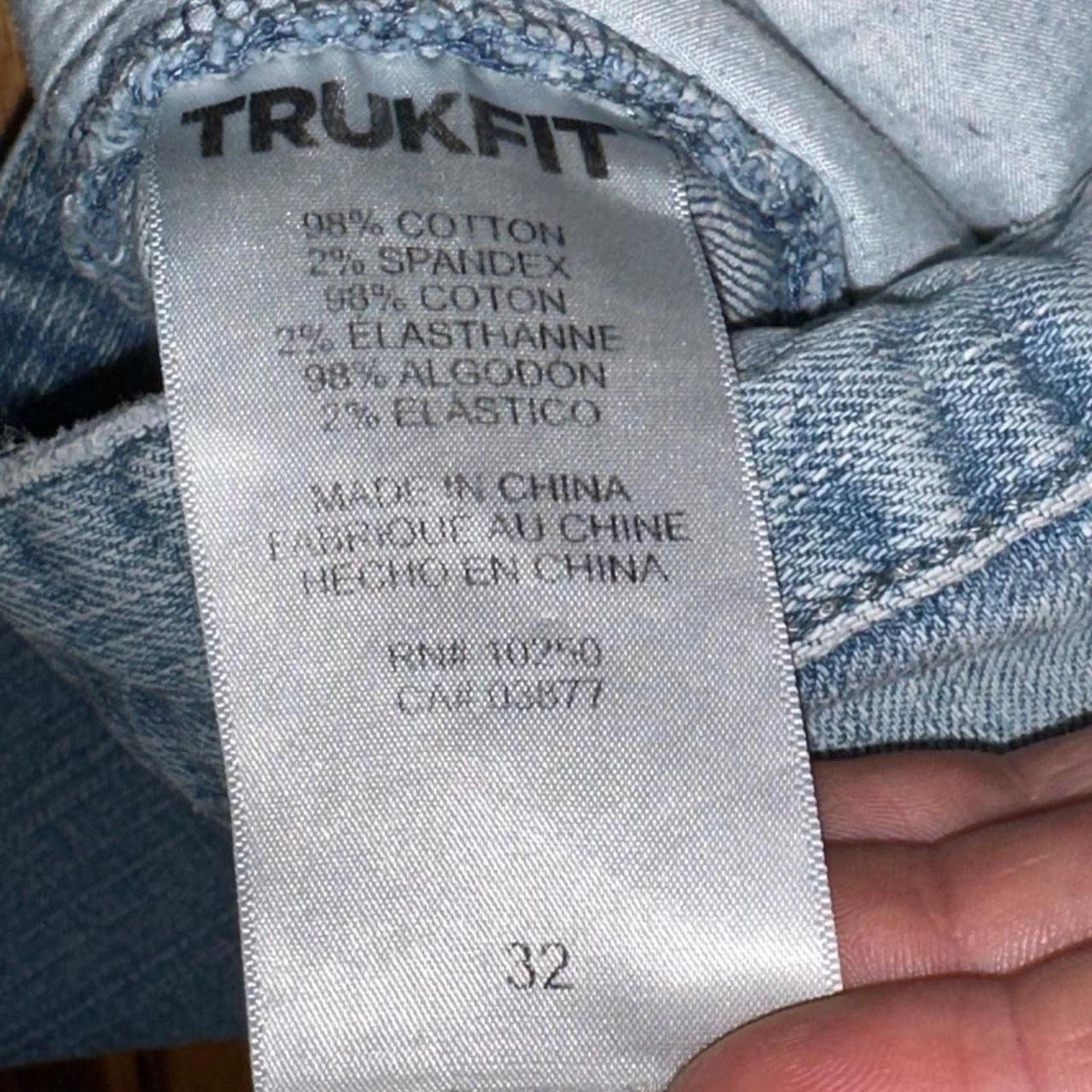 TRUKFIT Trukfit Denim Distressed Cut Off Denim Jorts Skate size 32 Size US 32 / EU 48 - 4 Thumbnail