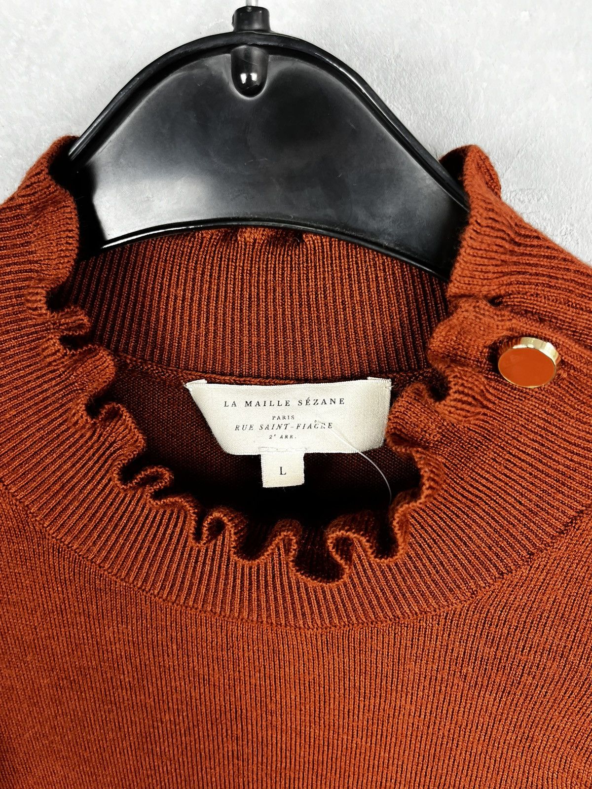 Designer × Sezane La maille sezane Size L / US 10 / IT 46 - 2 Thumbnail