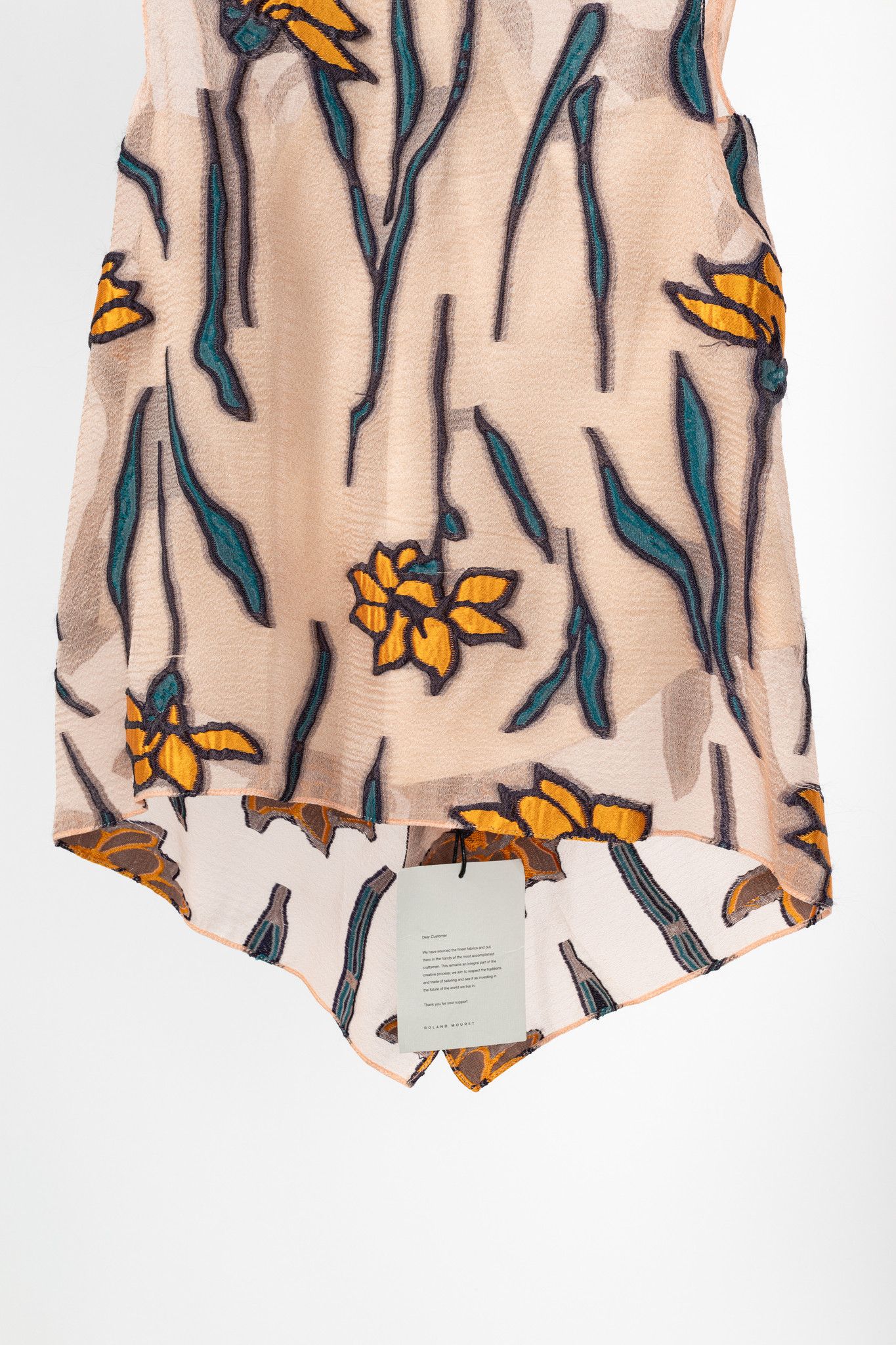 Roland Mouret Roland Mouret PS/18 Thomas Iris Fils Coupe Top Size M / US 6-8 / IT 42-44 - 5 Thumbnail