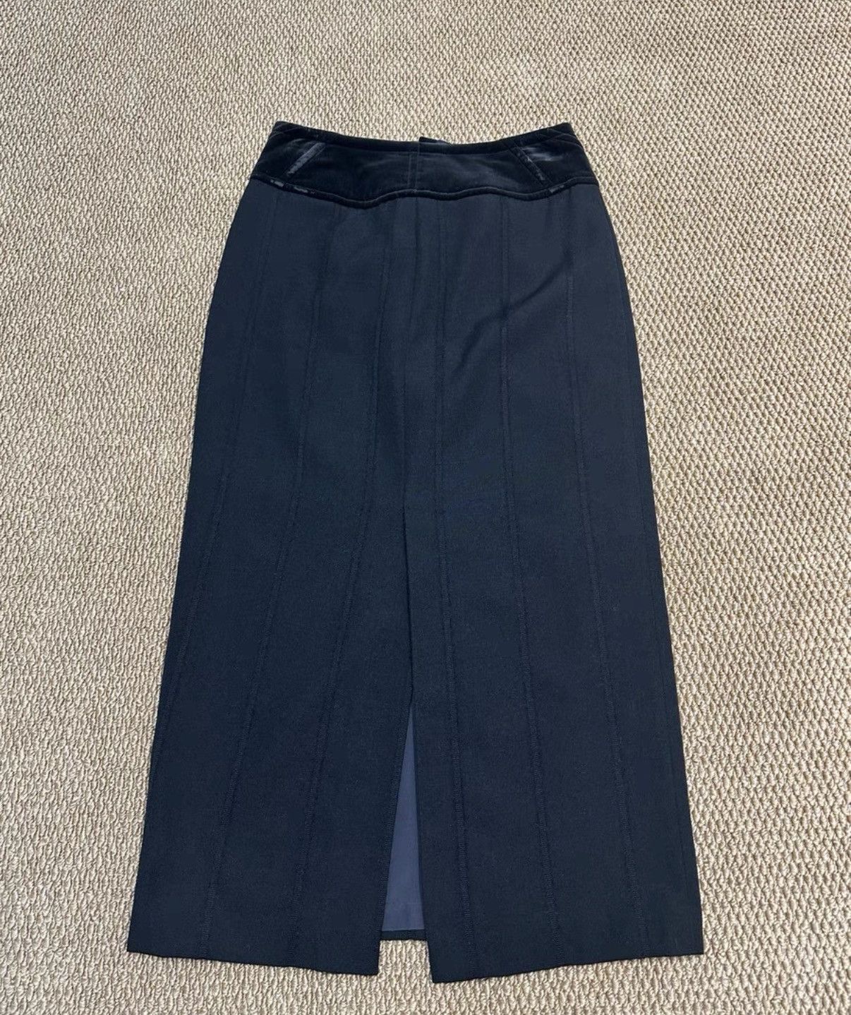 Comme des Garcons Comme des Garçons Velvet Striped Skirt K23 Size 25" / US 0 / IT 36 - 4 Thumbnail