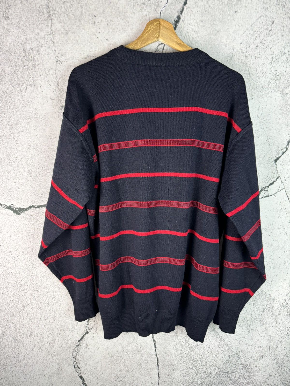Diesel y2k Diesel Denim Division Rare Knit Sweater Vintage Size US XL / EU 56 / 4 - 2 Thumbnail