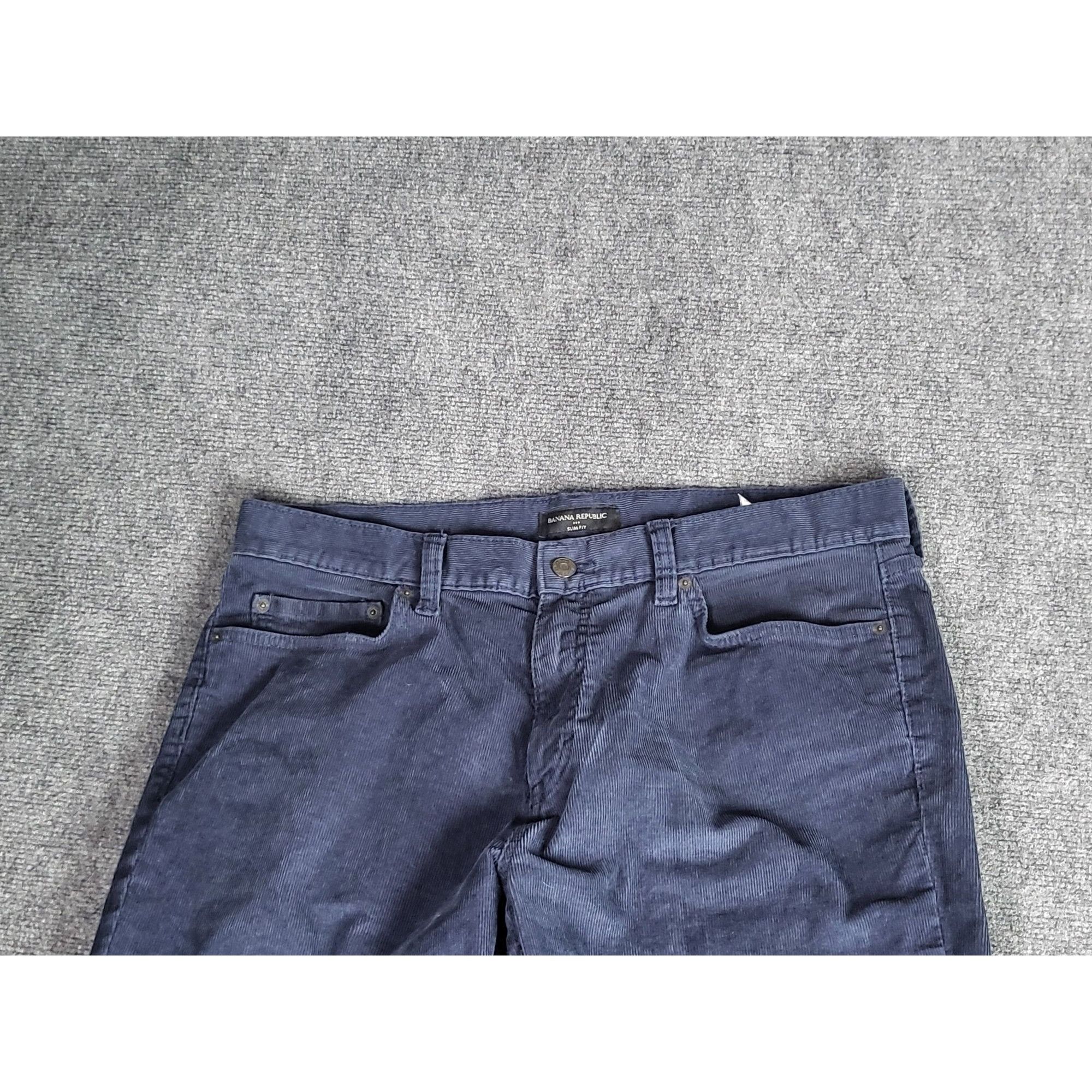 Banana Republic Banana Republic Slim Fit Corduroy Pants Men Sz 34X32 Preppy Size US 34 / EU 50 - 4 Thumbnail