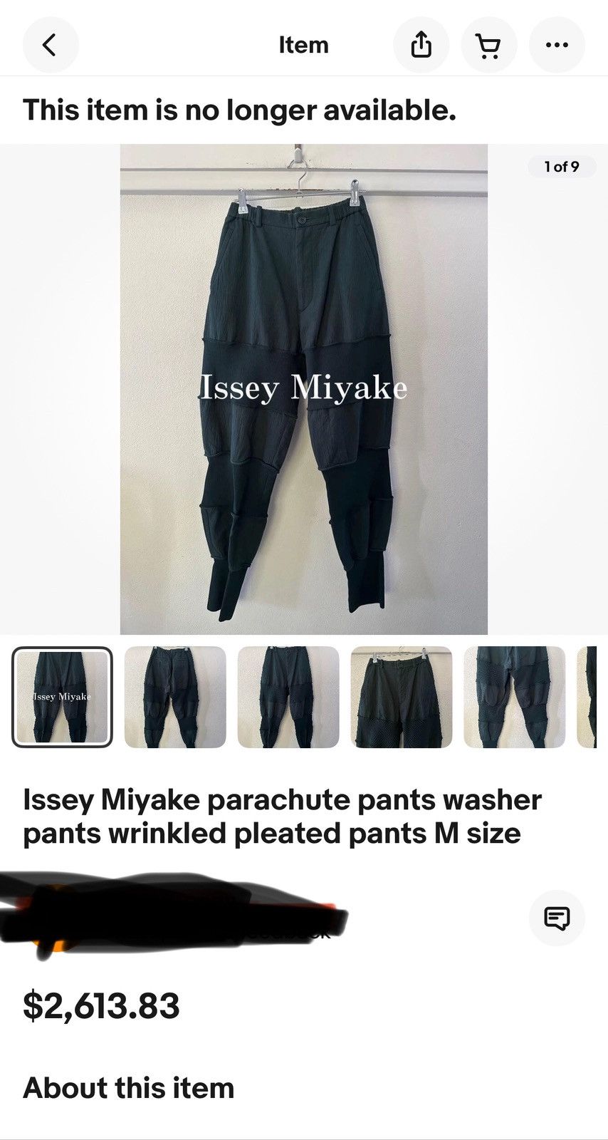 Issey Miyake 🔥80s Archived Issey Miyake Permanente Hagi Pleats Pants Size US 30 / EU 46 - 16 Thumbnail