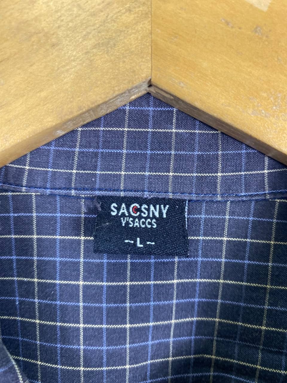 Yohji Yamamoto saccsny ysaccs by yohji yamamoto checkered jakcet Size US L / EU 52-54 / 3 - 8 Thumbnail