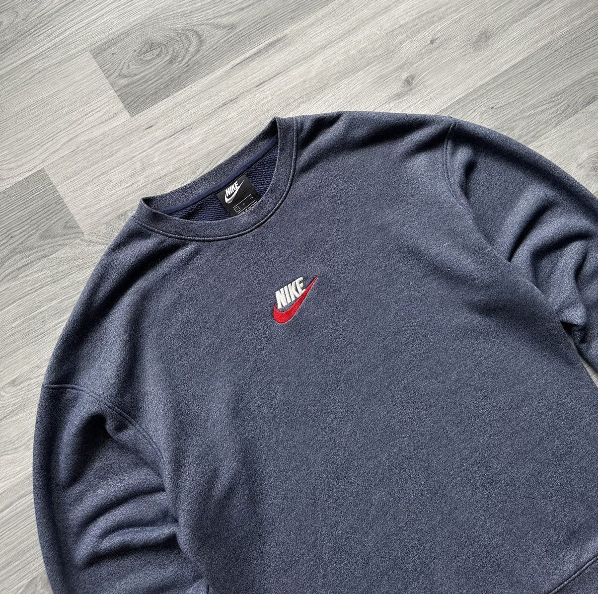 Nike × Nike ACG × Vintage Vintage oversize sweatshirt Nike central logo swoosh Size US S / EU 44-46 / 1 - 2 Thumbnail