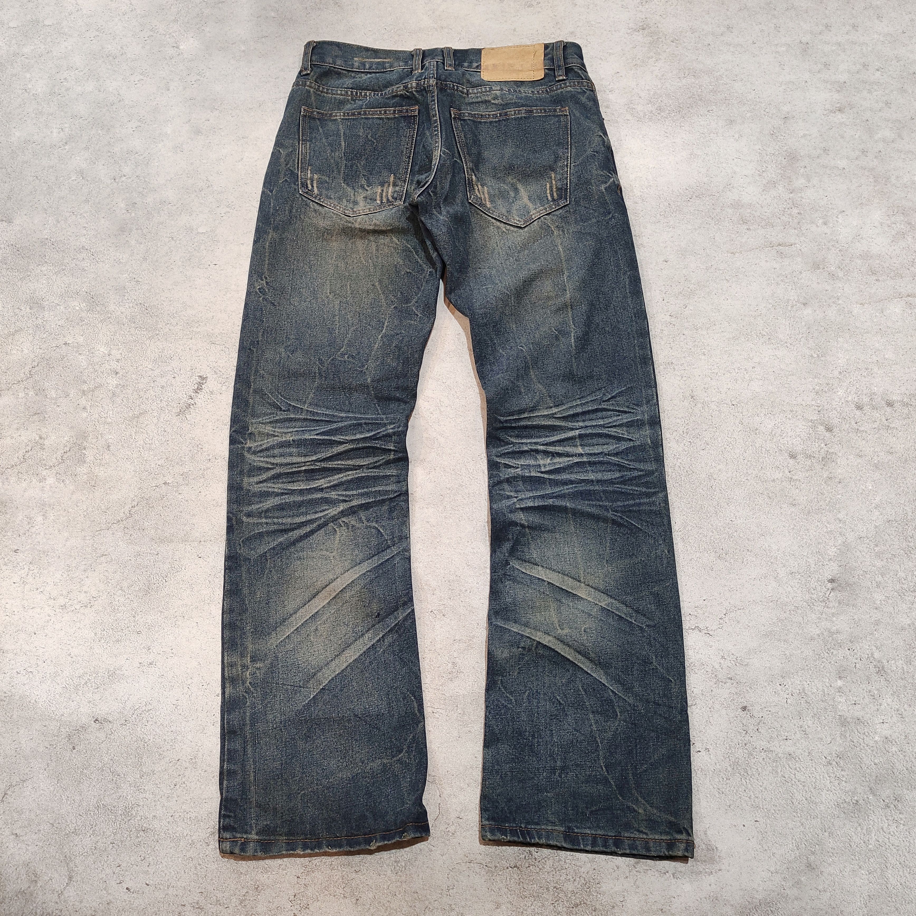 Tornado Mart Japanese Archive Flared Denim Style Tornado Mart Vkei Size US 31 - 2 Thumbnail