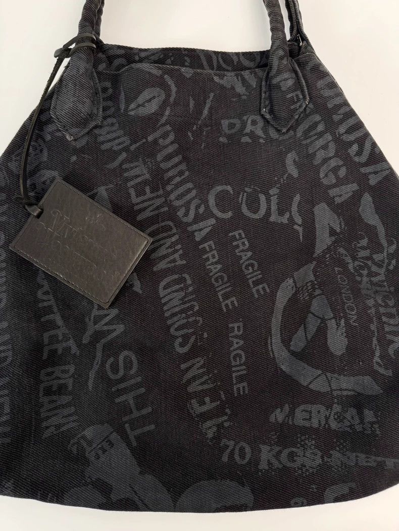 Vivienne Westwood Vivienne Westwood size os Alphabet Punk Totem Canvas Bag To Size ONE SIZE - 2 Thumbnail