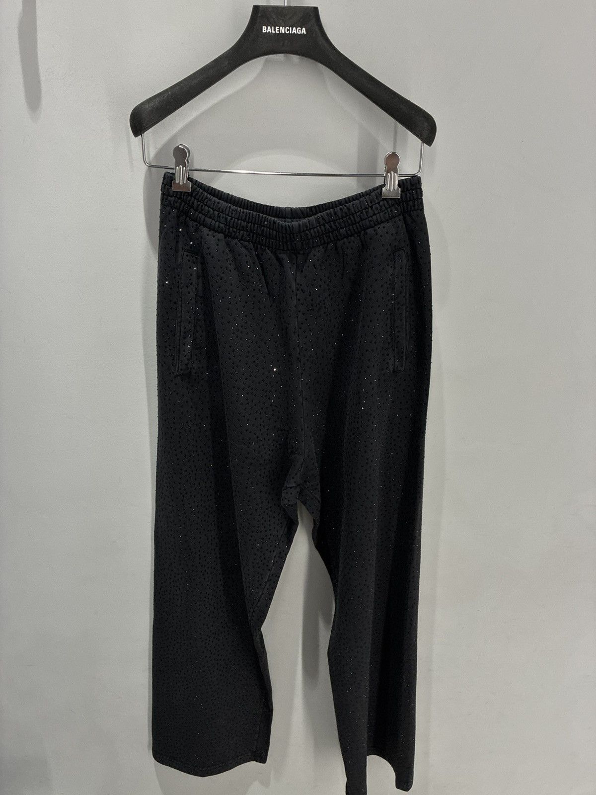 Balenciaga SS23 Baggy Rhinestone Sweats