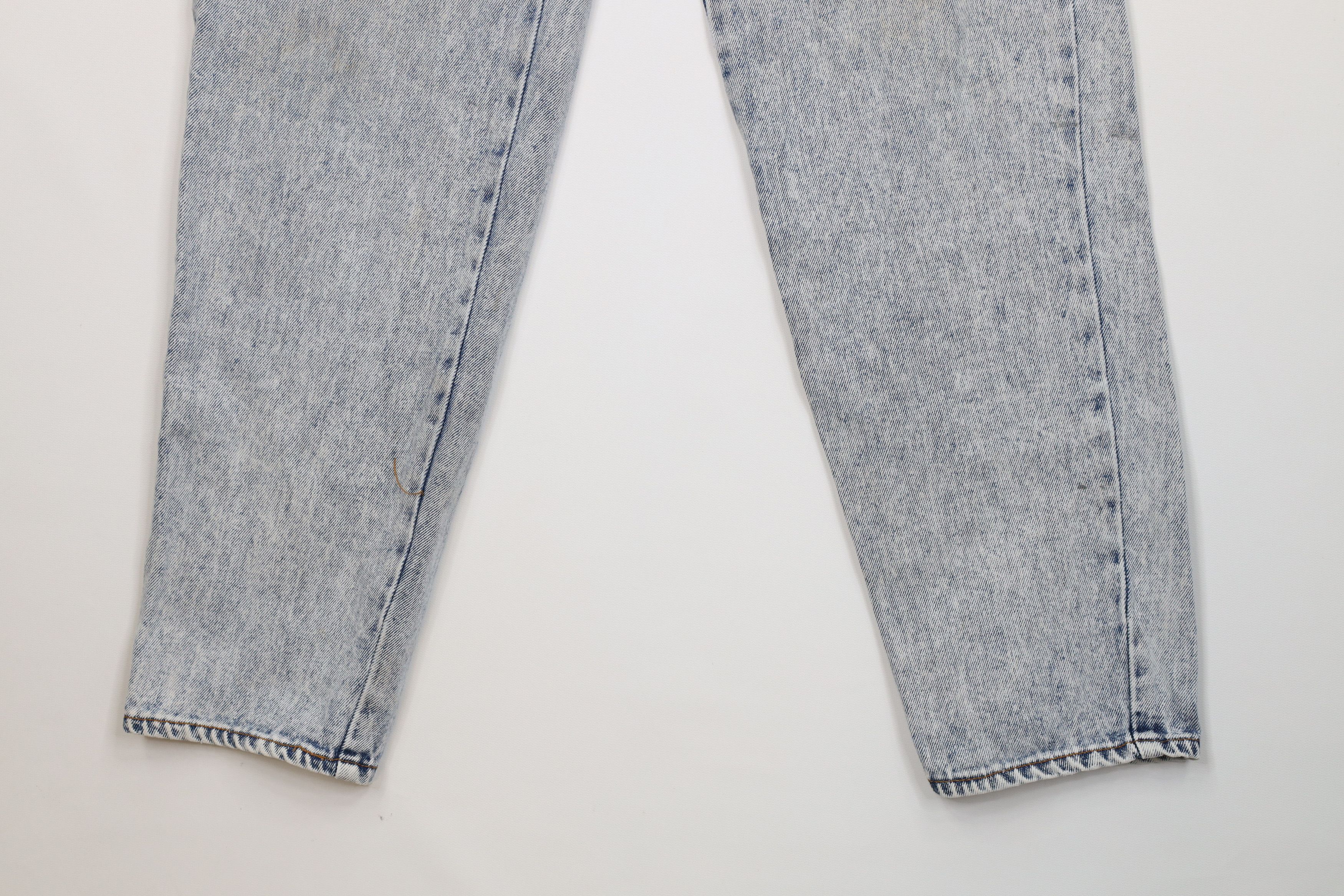 Vintage Vintage 90s Streetwear Acid Wash Straight Leg Denim Jeans Size 26" / US 2 / IT 38 - 4 Thumbnail