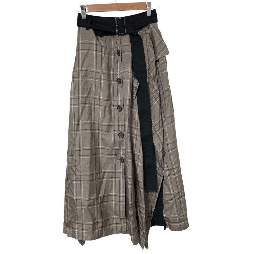 Other Other ADORE Viscose Check Skirt Textile Skirts DUTY FREE for USA Size ONE SIZE - 1 Thumbnail