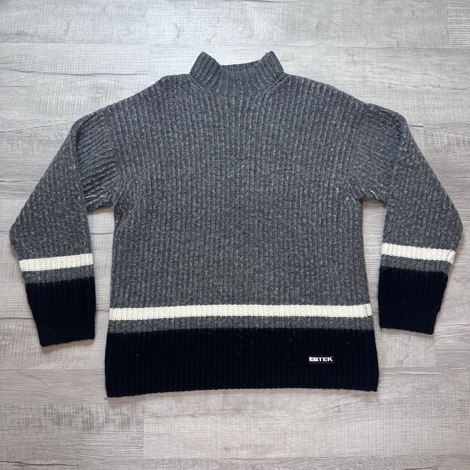 Eddie Bauer × Vintage Vintage Eddie Bauer Popcorn Sweater Medium