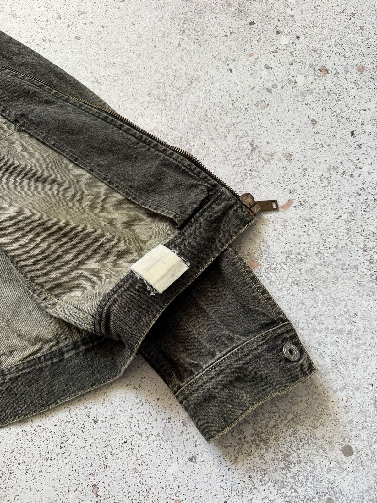 Diesel Vintage Diesel bomber moto jacket washed sun faded Size US XL / EU 56 / 4 - 10 Thumbnail