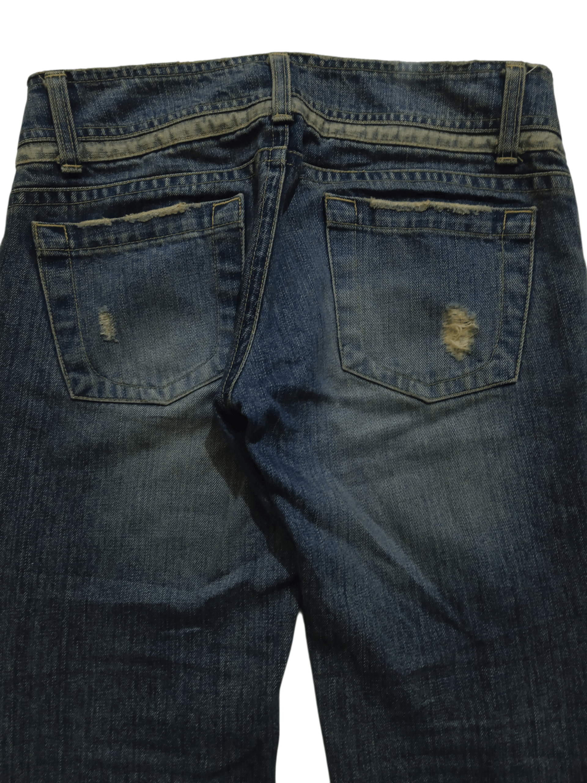 If Six Was Nine 2000s Japanese Brand Feather lyue Flare Jeans Size US 29 - 4 Thumbnail