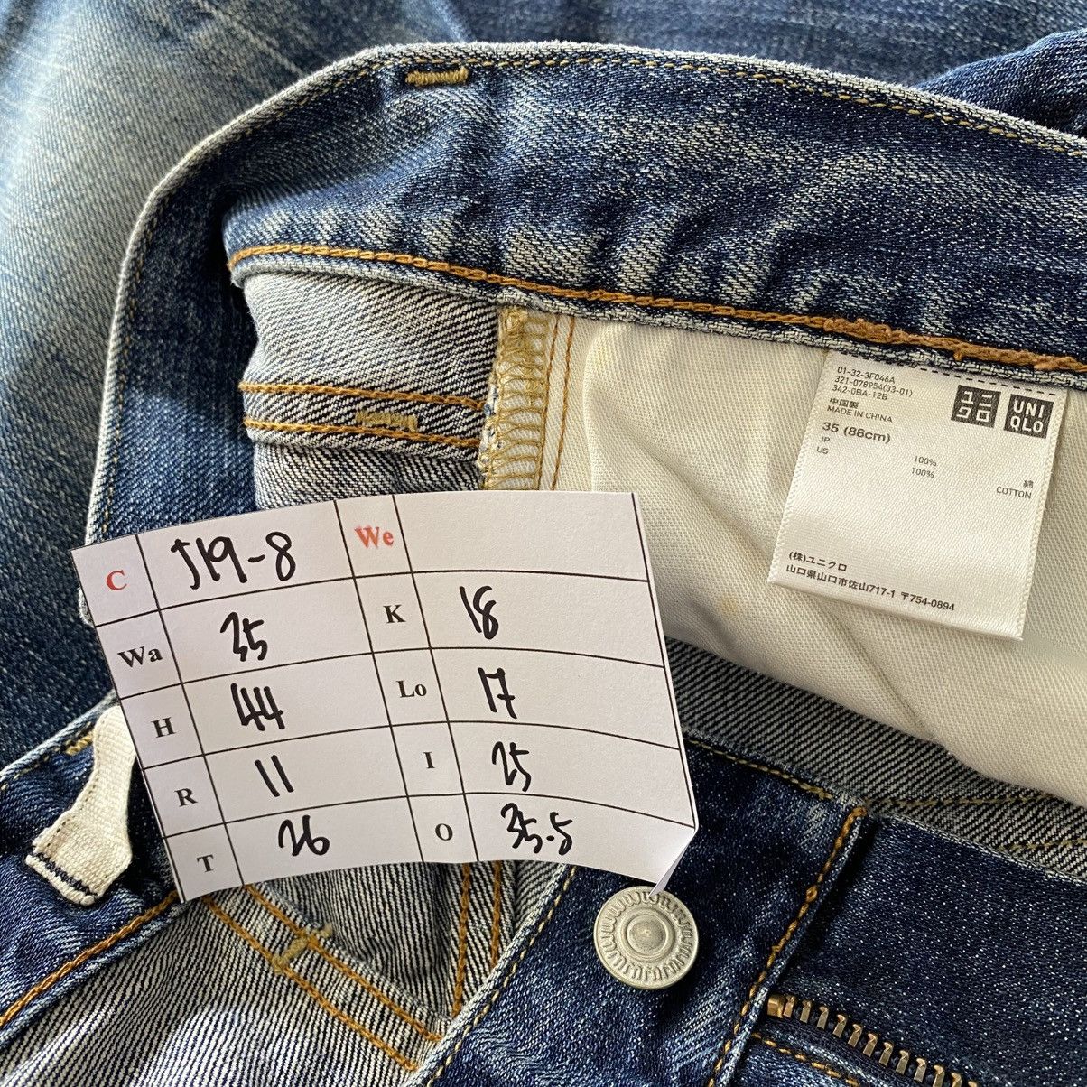 Japanese Brand Uniqlo Distressed Denim w35 Size US 35 - 10 Thumbnail