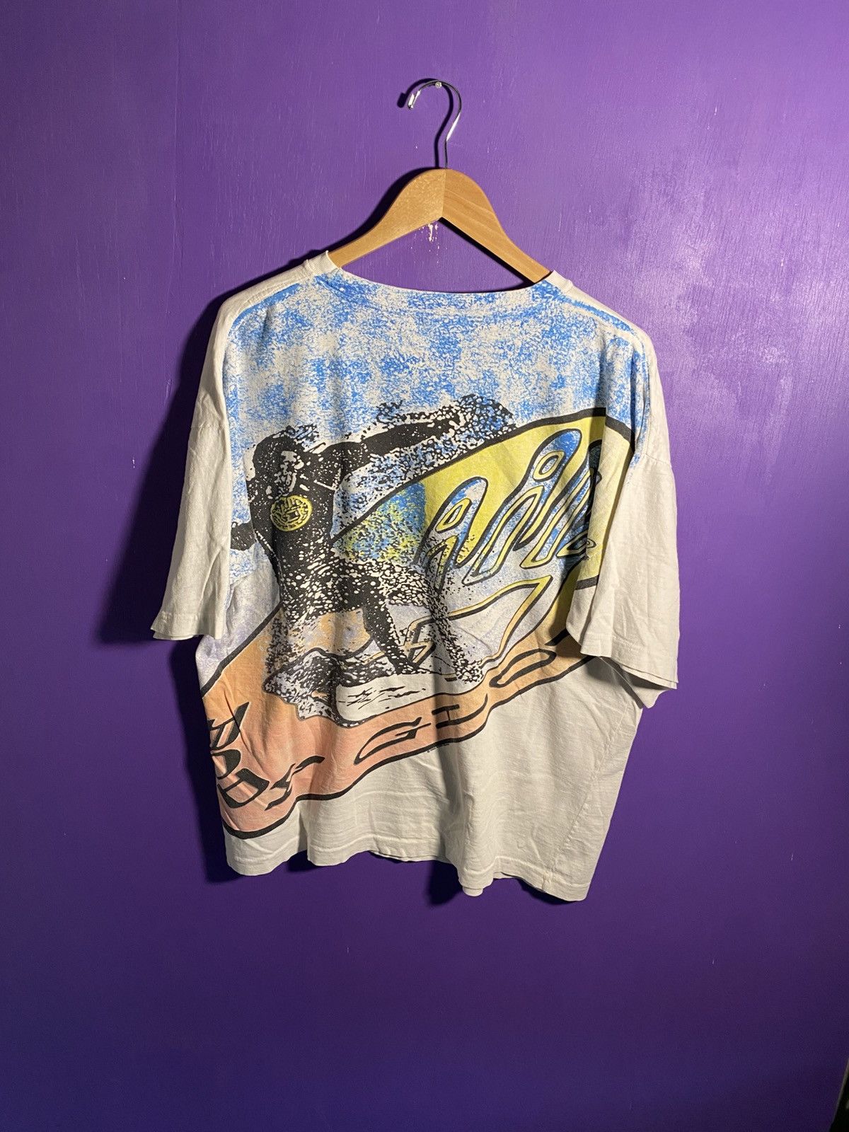 Body Glove Vintage 80s Body glove surfwear big back hit mullet tee Size US XL / EU 56 / 4 - 2 Thumbnail