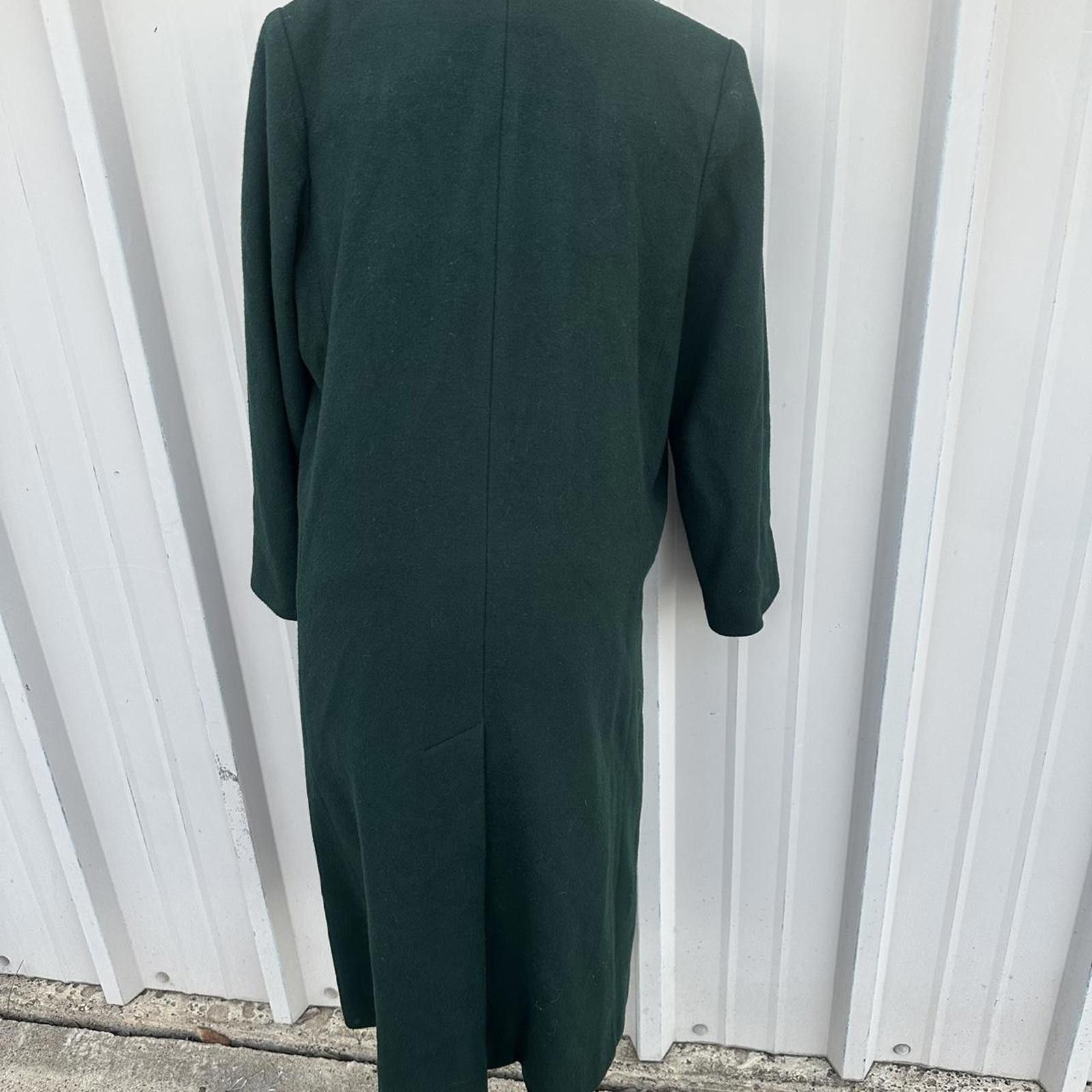 Worthington Green vintage wool peacoat wintercoats Size L / US 10 / IT 46 - 4 Thumbnail