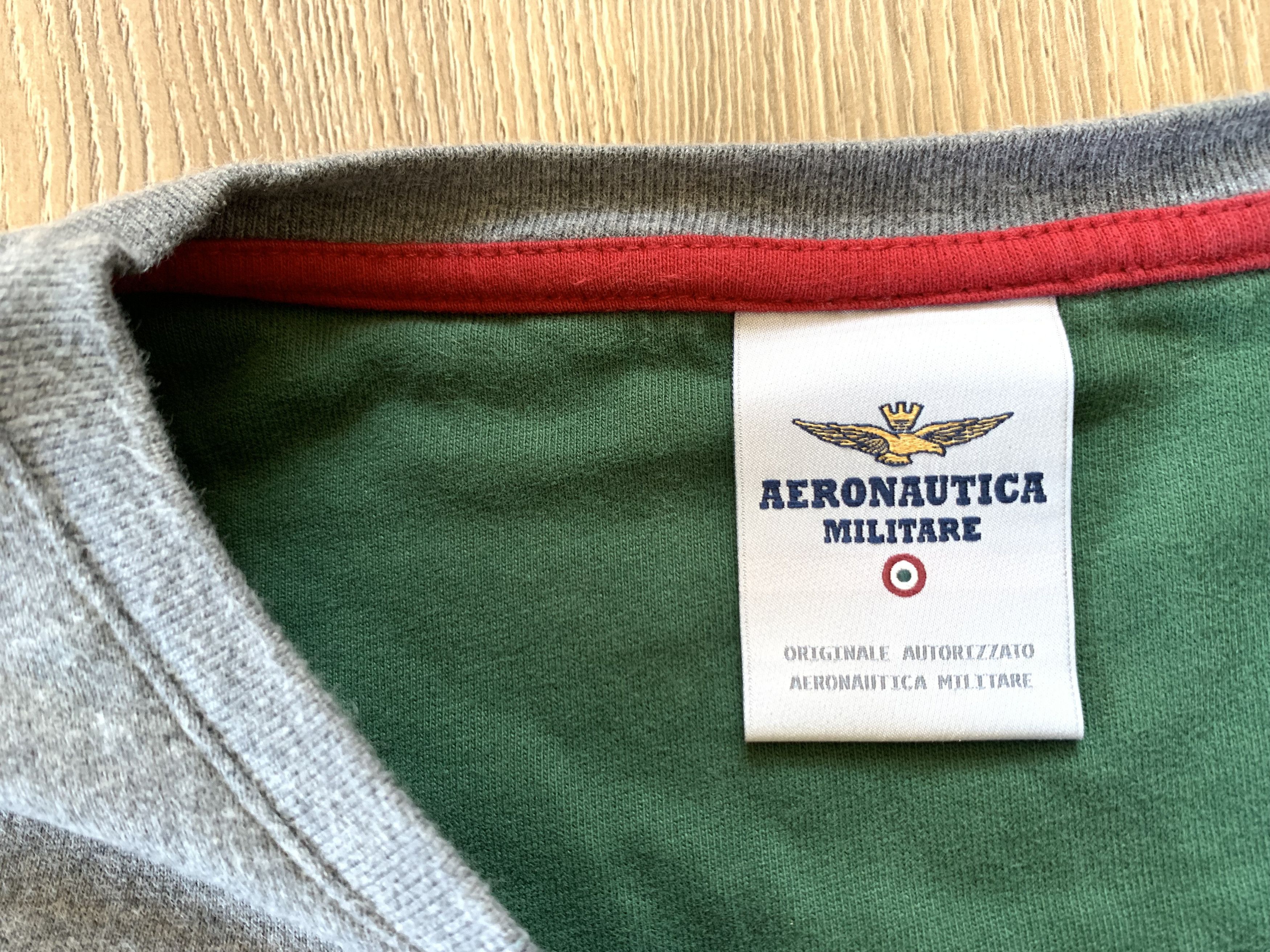 Aeronautica Militare Aeronautica Militare Printed Long Sleeve T-Shirts Size US XL / EU 56 / 4 - 6 Thumbnail