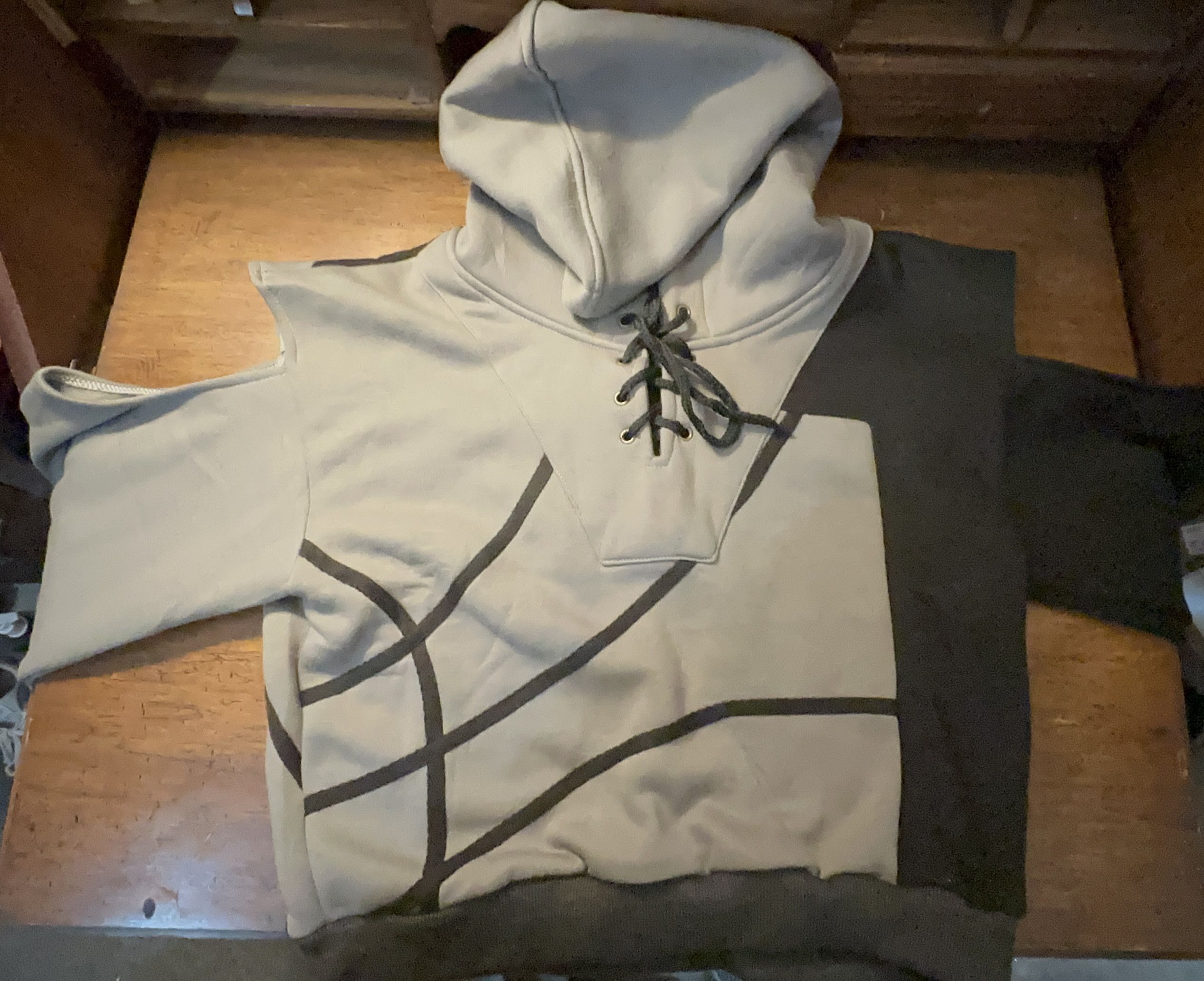 Other Crop Top Hoodie Size L / US 10 / IT 46 - 1 Thumbnail