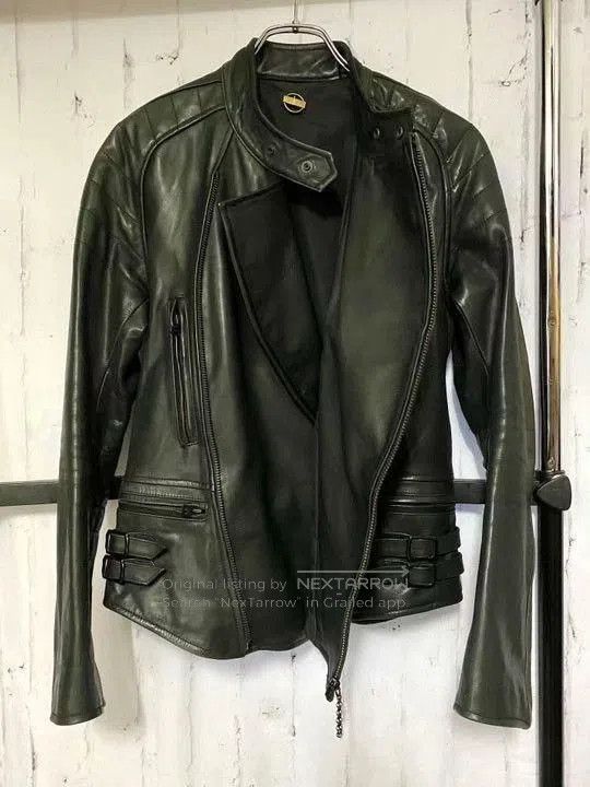 SIVA SIVA Cowhide Leather Jacket Made in Japan. Size US M / EU 48-50 / 2 - 3 Thumbnail