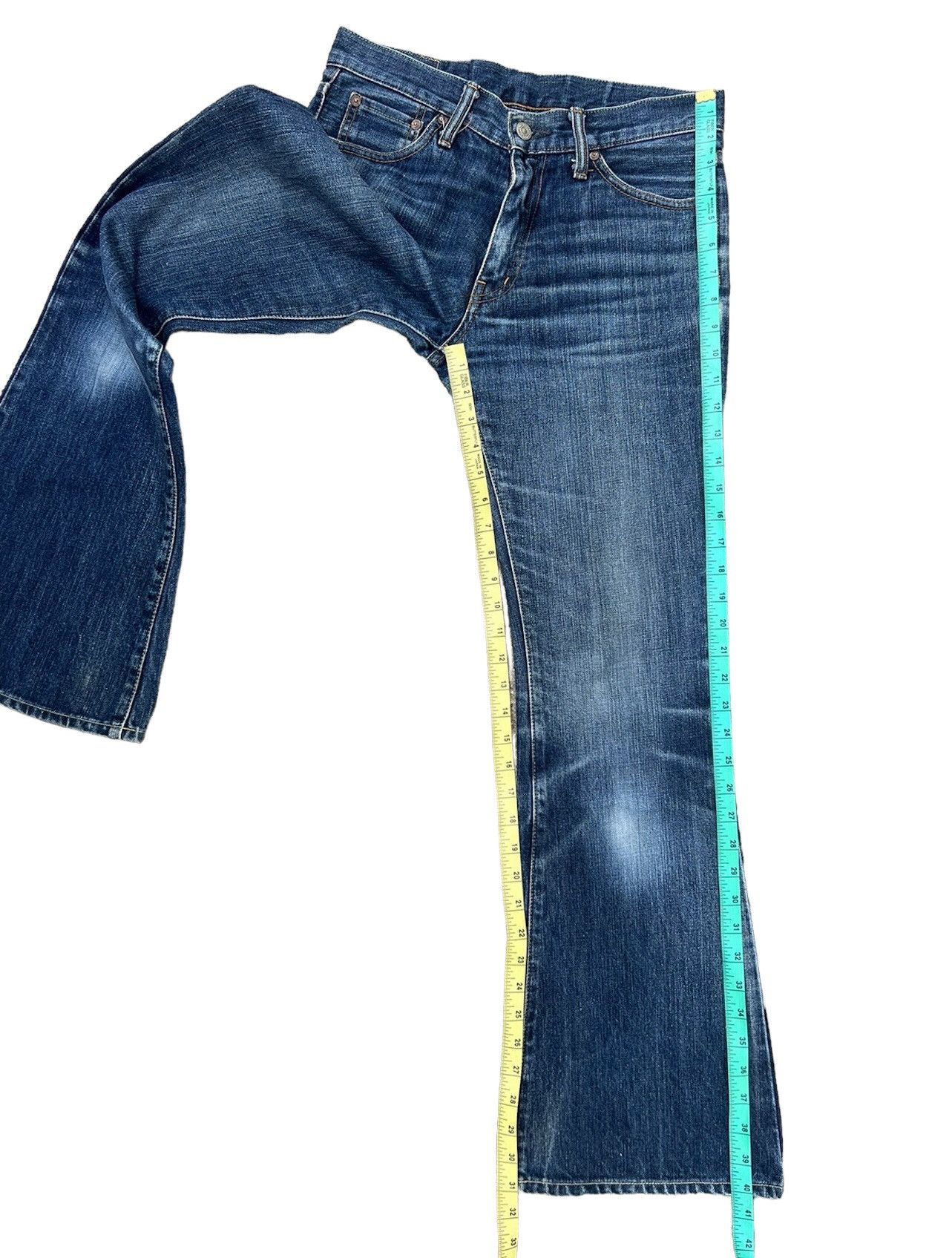 Burgus Plus Vintage Burgus Plus Japan Faded Denim Flare Jeans Size US 30 / EU 46 - 5 Thumbnail