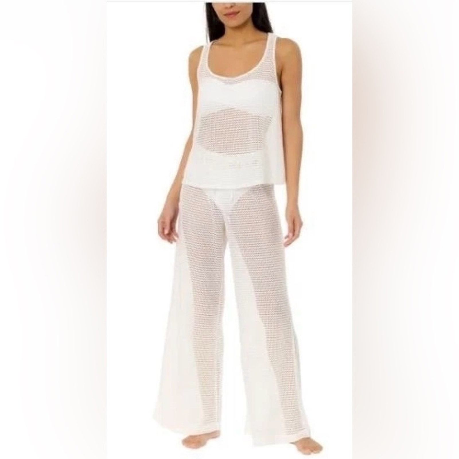 Hurley Hurley XL/XXL Swim Cover Up Set NWT Beach Wide Leg Pants 2pc Size ONE SIZE - 2 Thumbnail