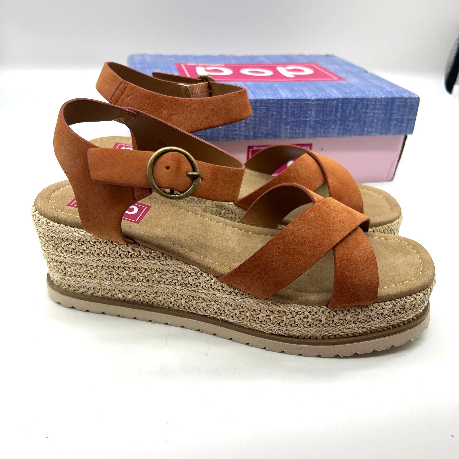 Other Pop Cicci Women Shoes Ankle Strap Casual Wedge Size US 11 / IT 41 - 1 Thumbnail
