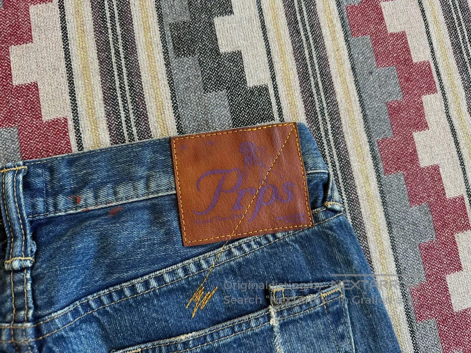 Prps prps vintage washed denim jeans. Size US 30 / EU 46 - 6 Thumbnail