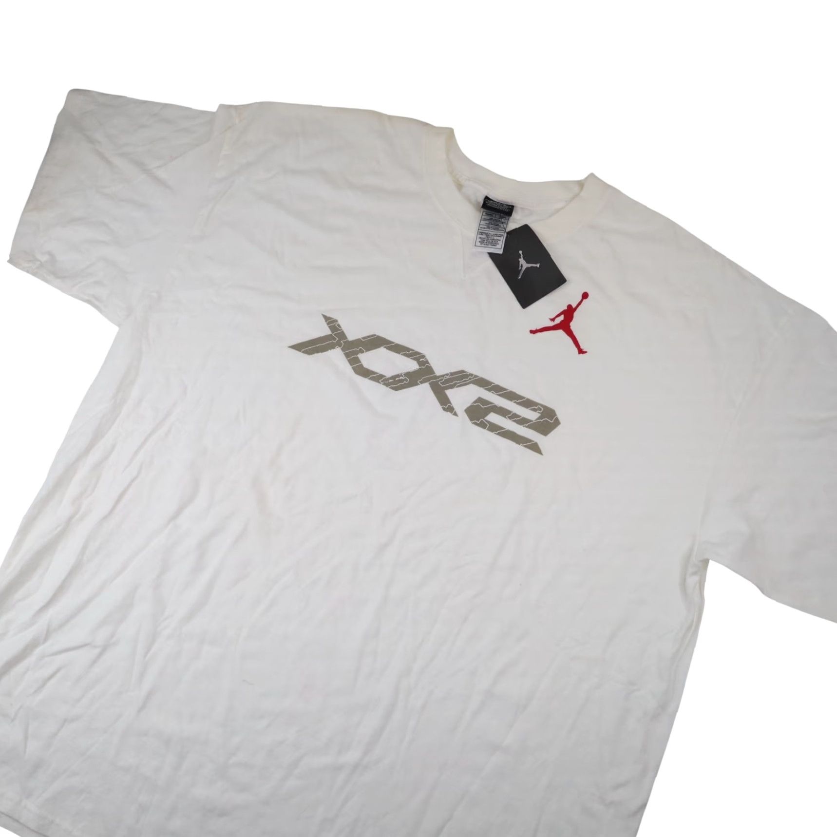 Jordan Brand VINTAGE Nike Air Jordan XX2 Graphic T Shirt Mens XXL White NWT Size US XXL / EU 58 / 5 - 2 Thumbnail
