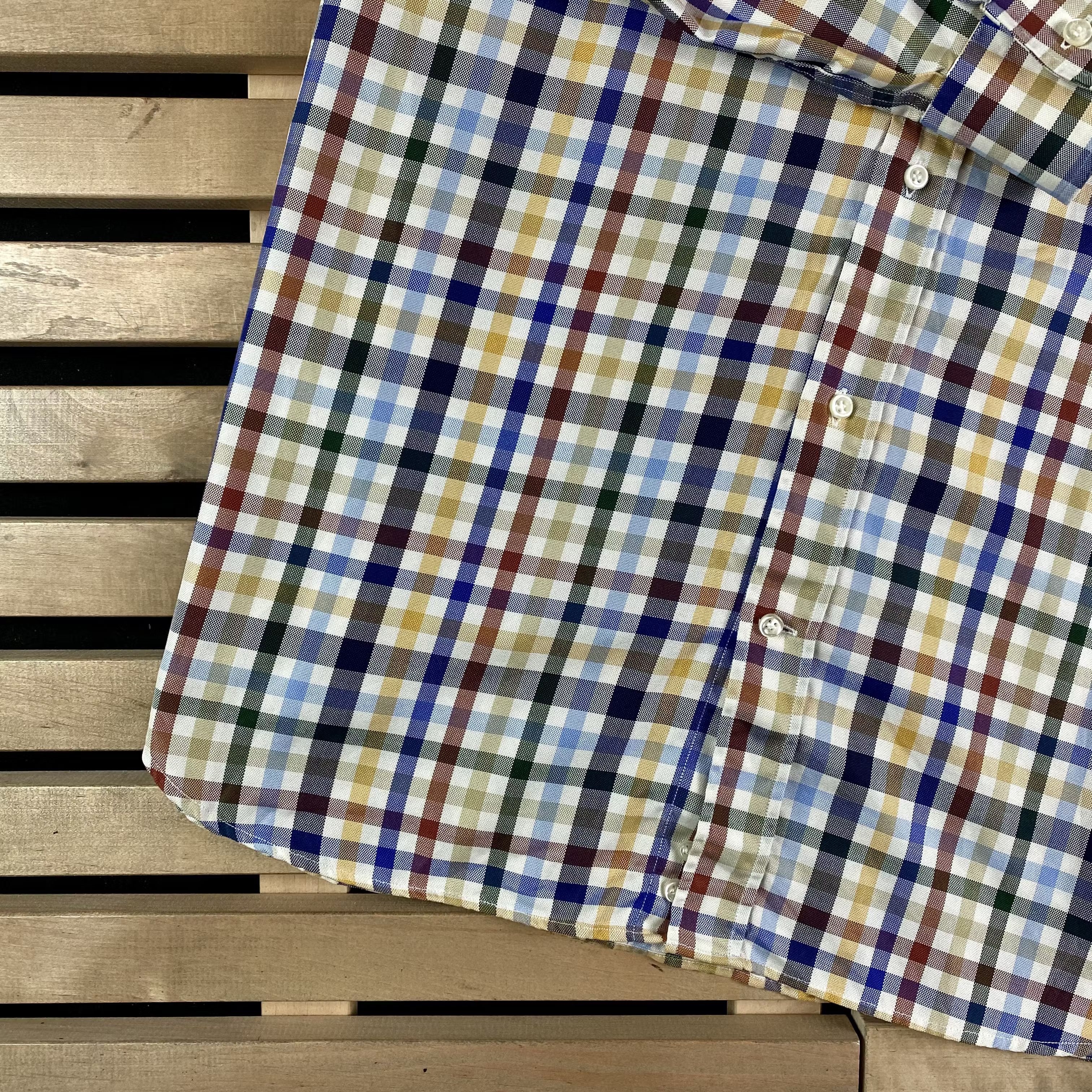Paul & Shark × Vintage Mens Shirt Long Sleeve Paul Shark Size 43 Size US L / EU 52-54 / 3 - 3 Thumbnail