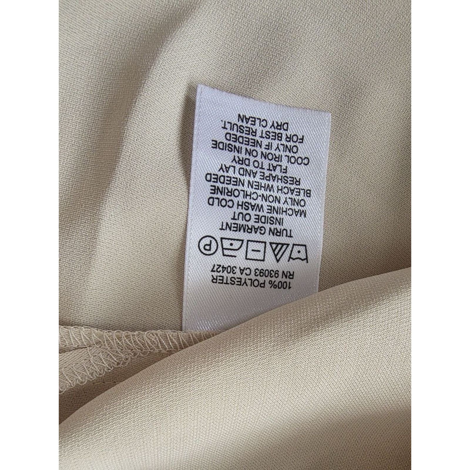 & Other Stories NIC+ZOE Easy Women Care Career Ivory T Blouse Size2X A001774 Size XXL / US 16-18 / IT 52-54 - 3 Thumbnail