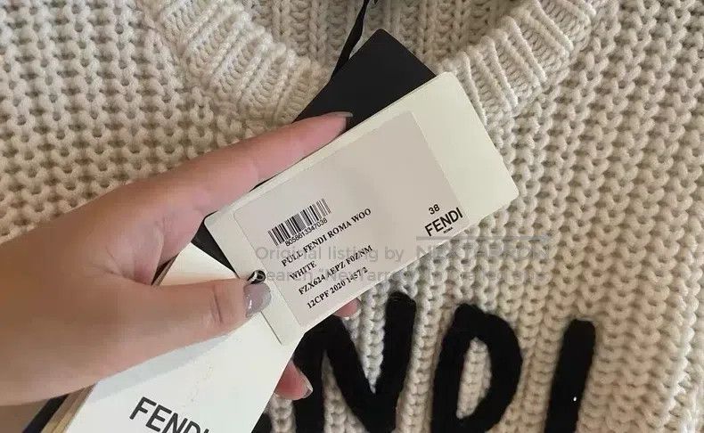 Fendi Fendi Classic Lettering Sweater Size XS / US 0-2 / IT 36-38 - 5 Thumbnail