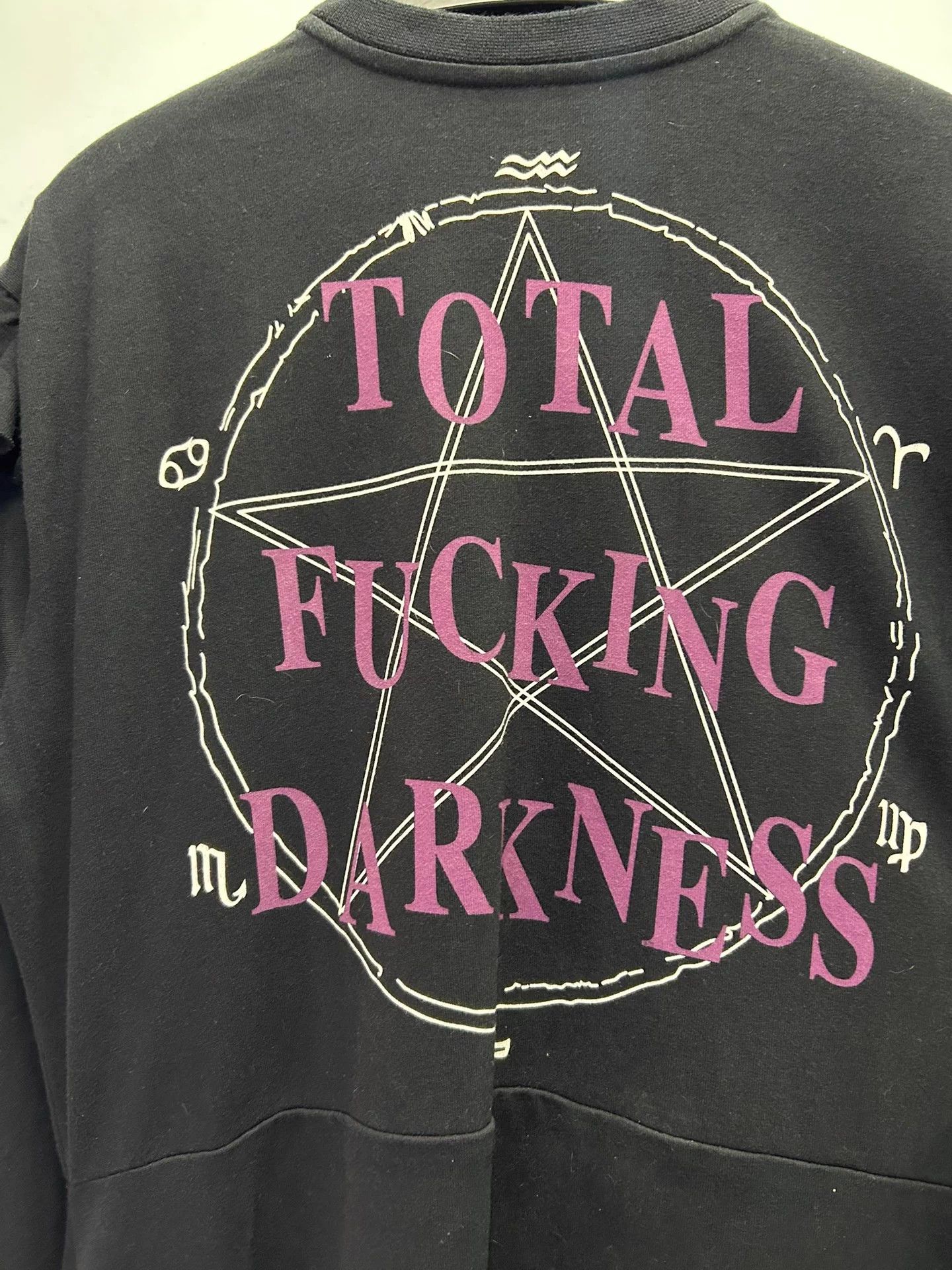 Vetements Vetements Back Pentagram Long Hoodie XS Women's Gothic Size XS / US 0-2 / IT 36-38 - 4 Thumbnail