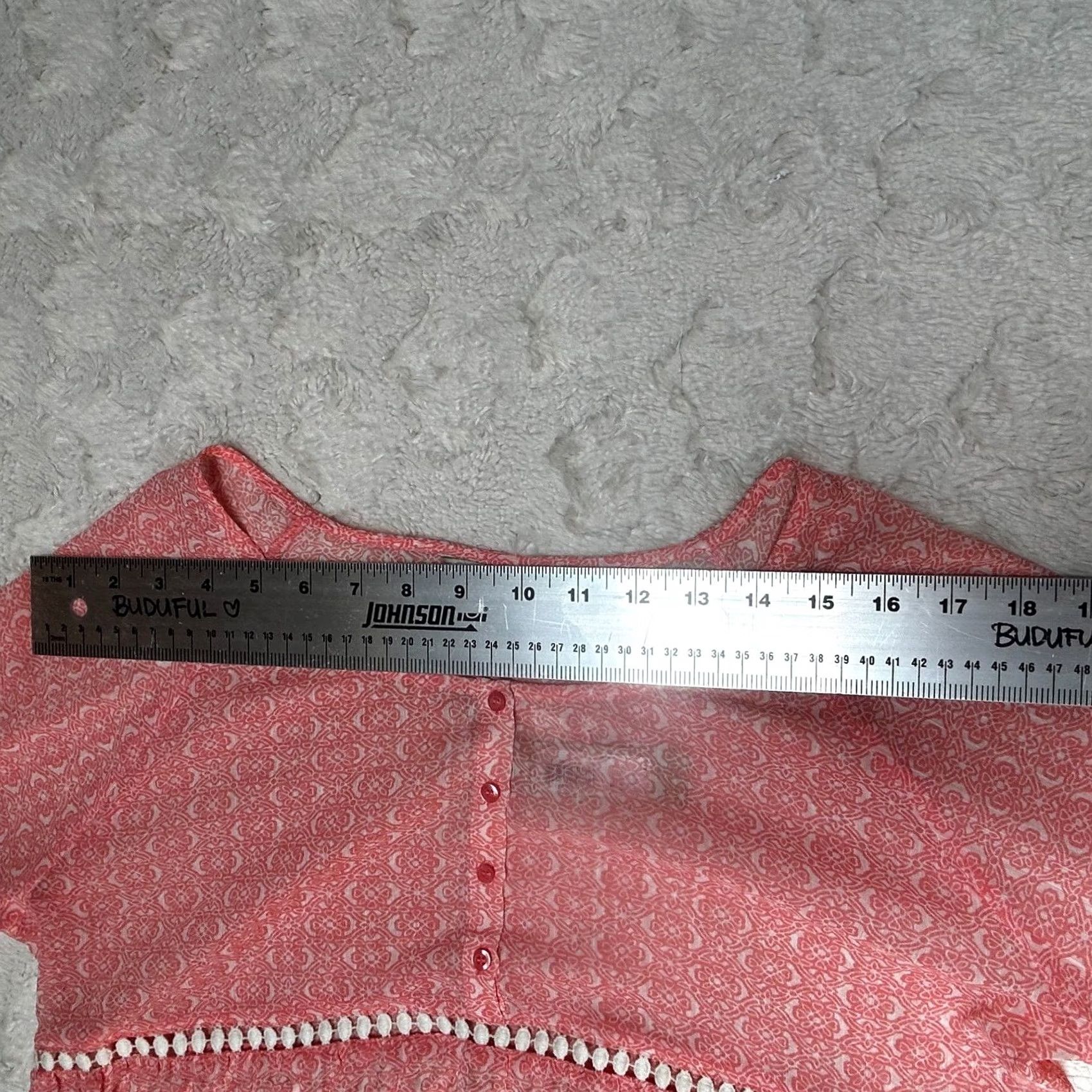 Ariat Ariat Blouse Long Sleeve Boho Top Pink Small New Size S / US 4 / IT 40 - 5 Thumbnail