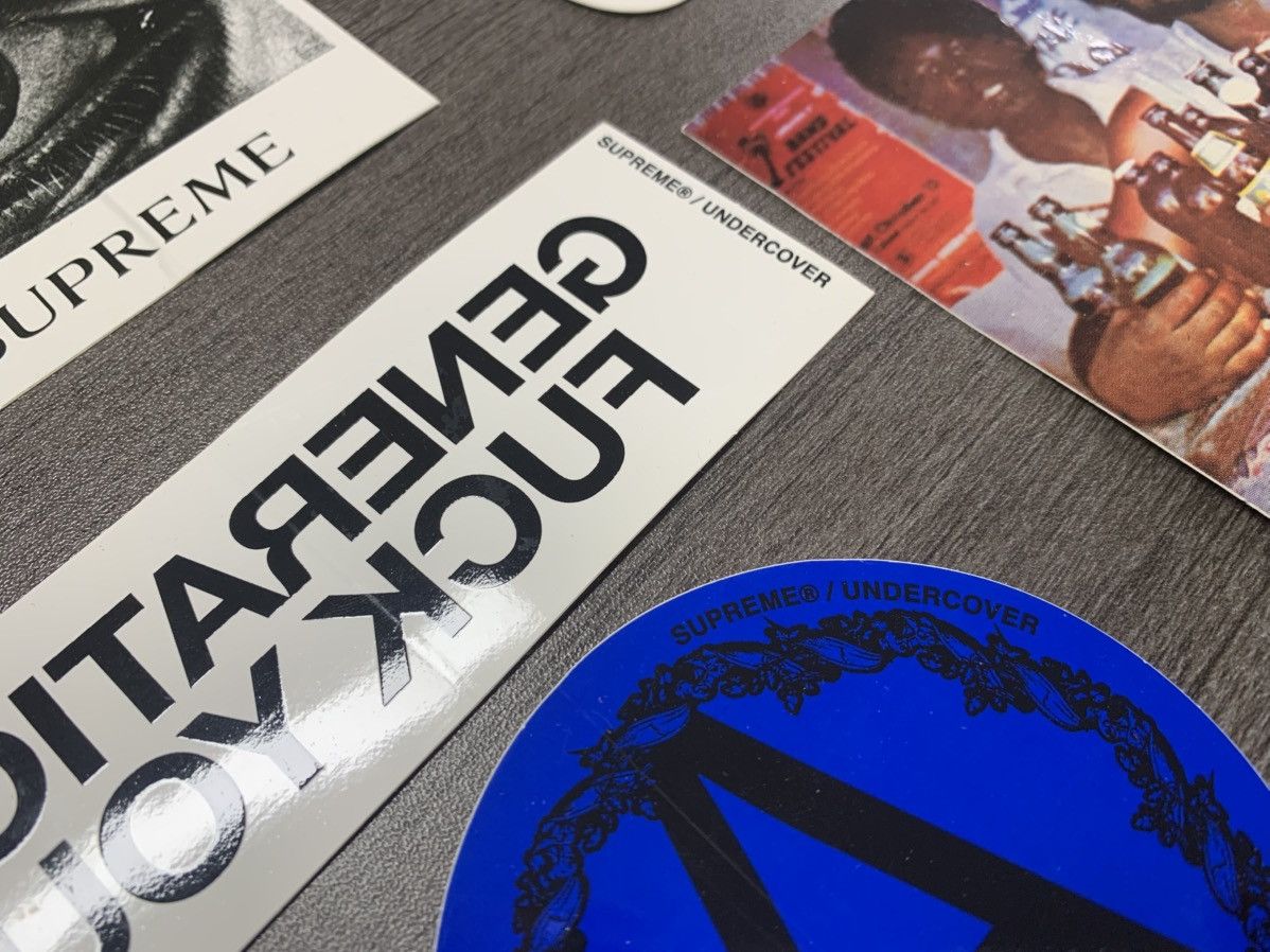 Supreme Supreme old stickers collection Size ONE SIZE - 2 Thumbnail
