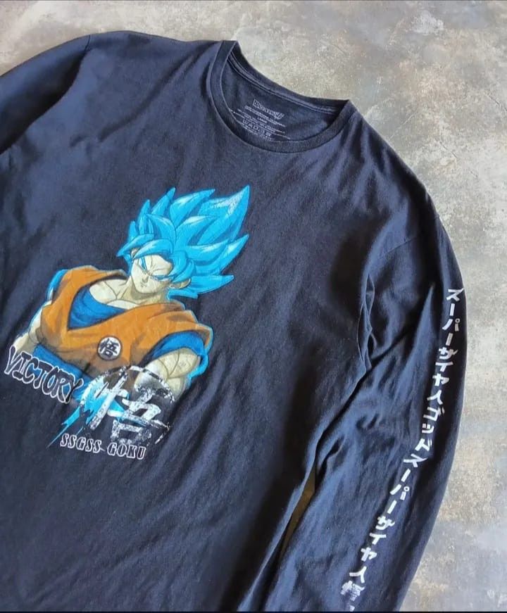 Vintage Vintage Dragon Ball L/S Tee Size US L / EU 52-54 / 3 - 3 Thumbnail