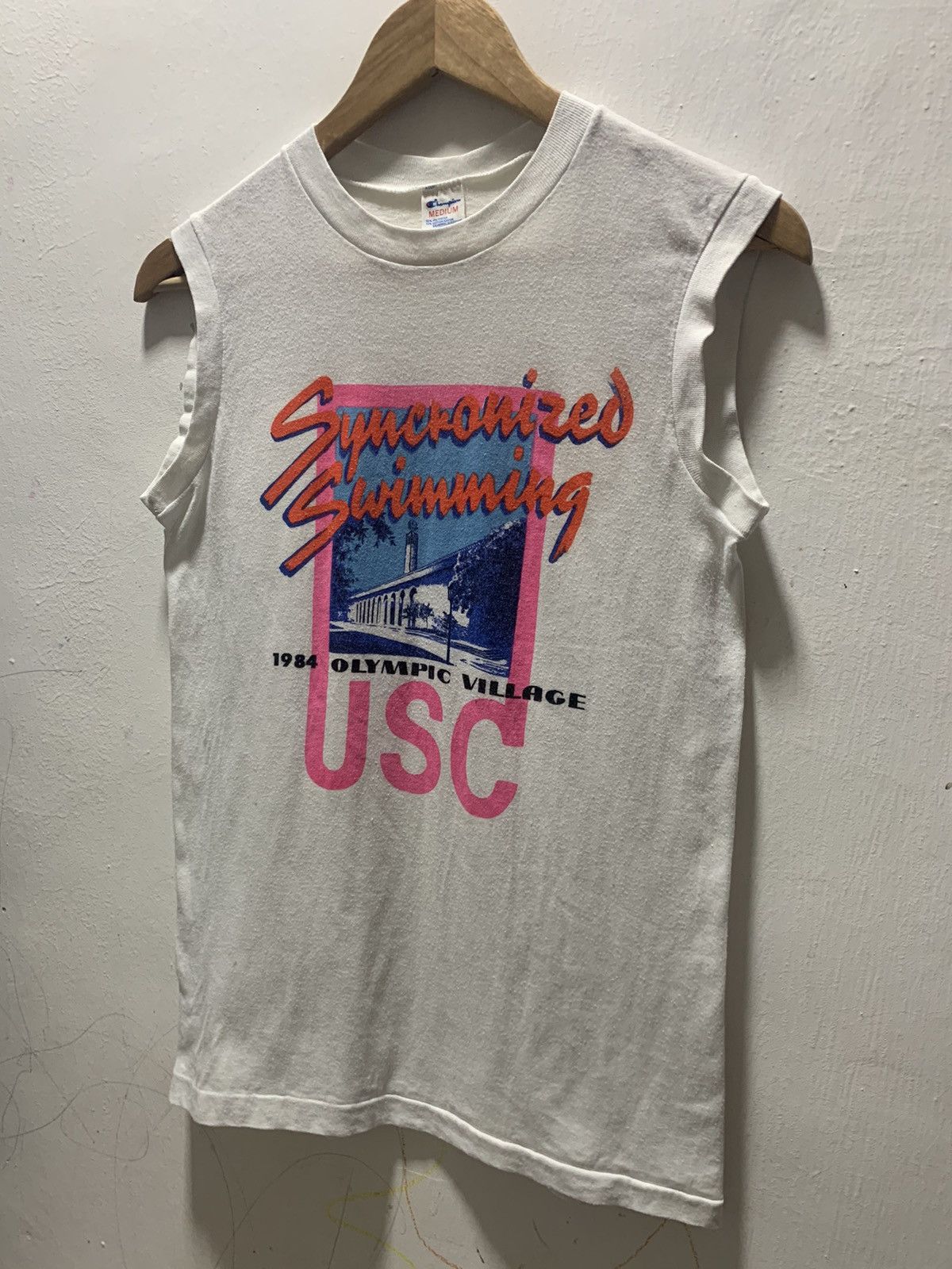 Champion Vintage Champion 1984 Olympic village t-shirt Size US M / EU 48-50 / 2 - 7 Thumbnail