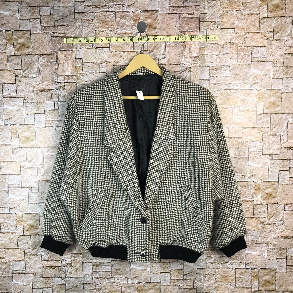 Vintage 11 AR Grey Blazzer #A836 Size L / US 10 / IT 46 - 1 Thumbnail
