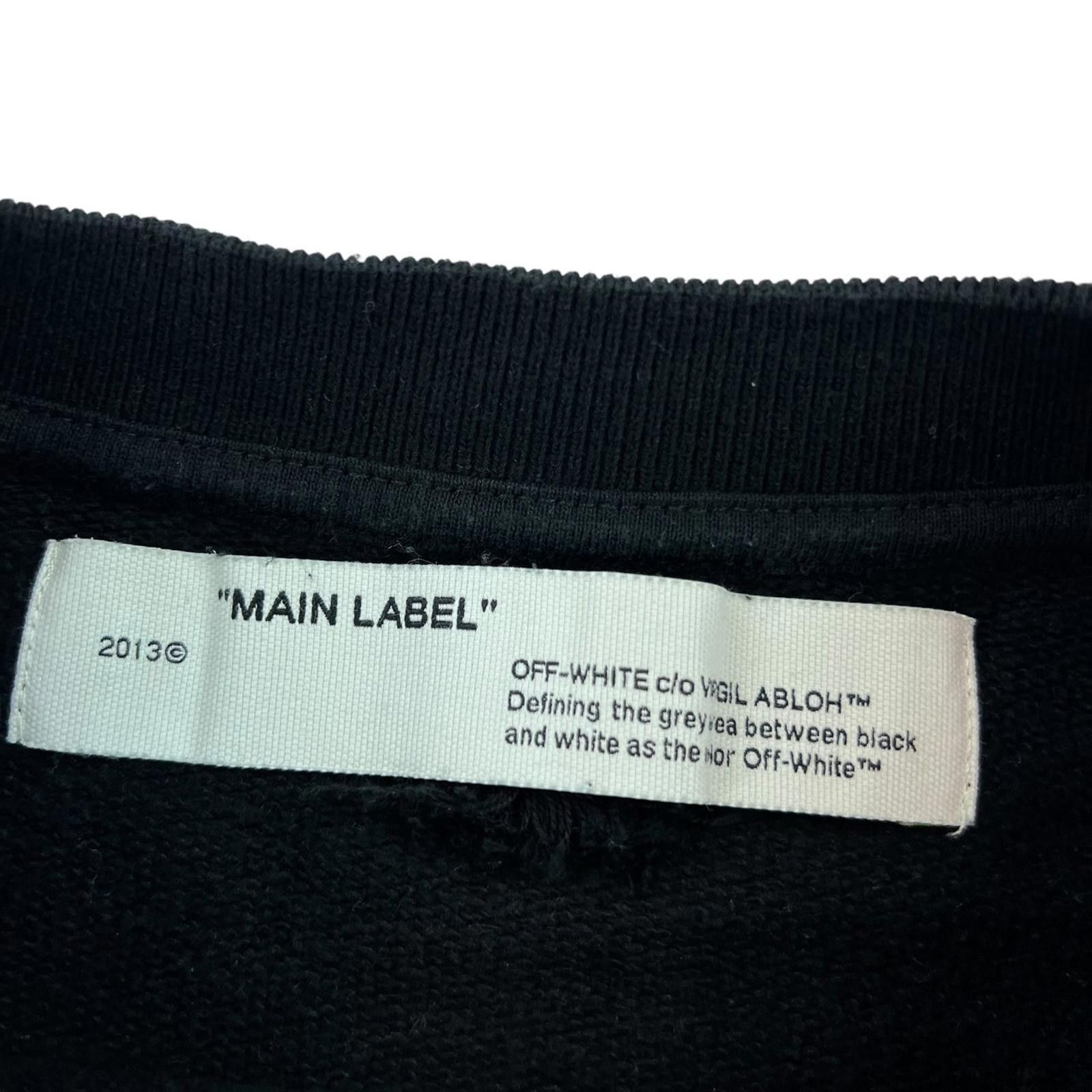 Off-White Off-White Arachno Arrows Black Sweatshirt Size US S / EU 44-46 / 1 - 5 Thumbnail
