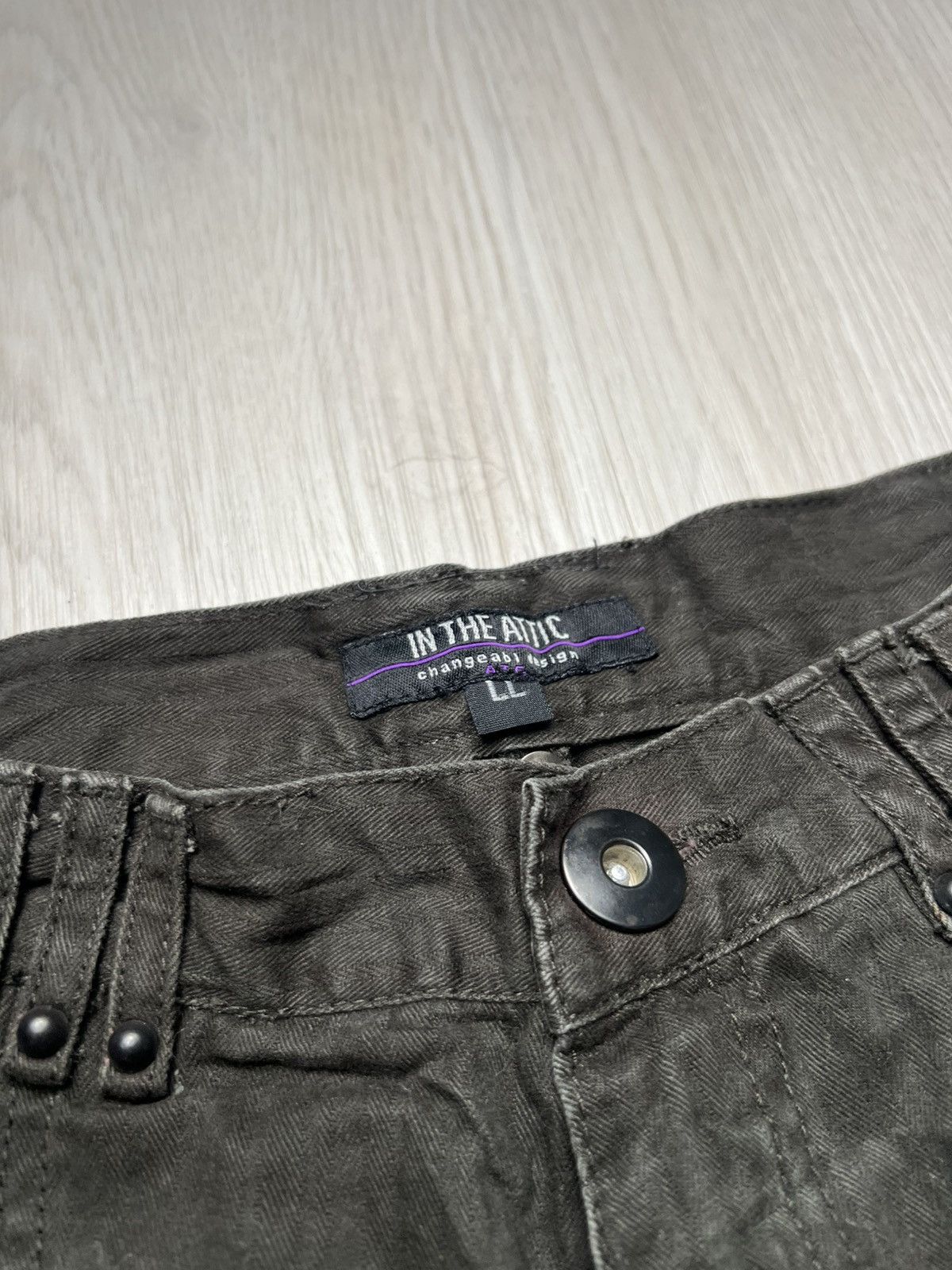 In The Attic In The Attic Lace Up Flared Pants Lgb I6w9 Style Size US 29 - 6 Thumbnail