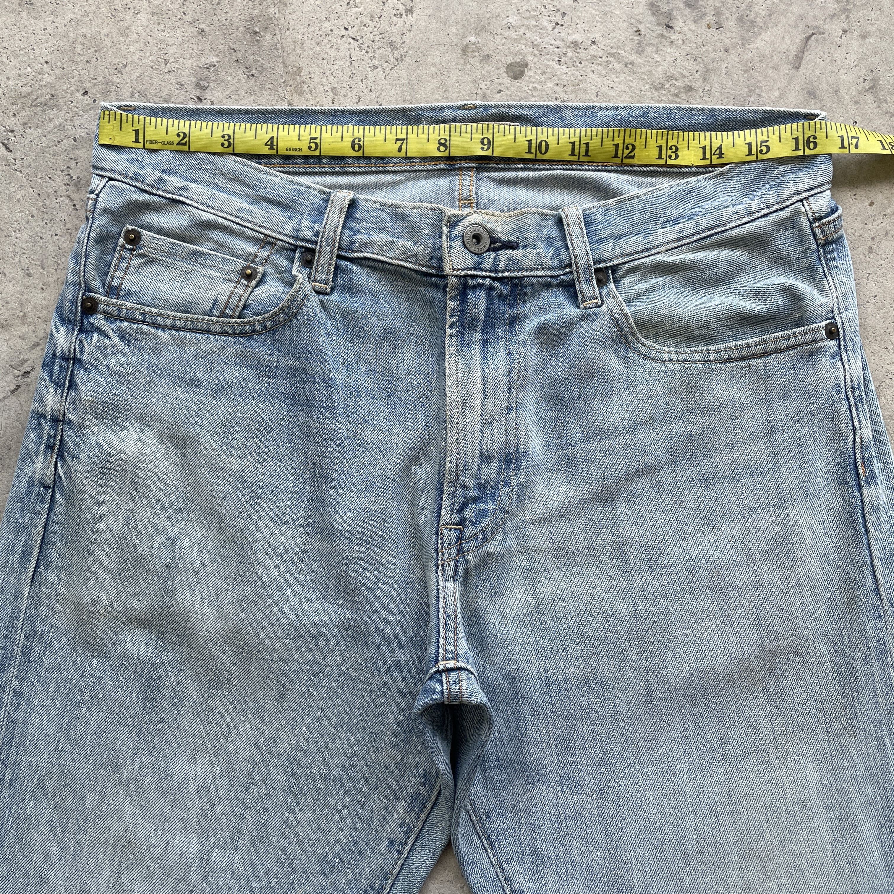 Japanese Brand VINTAGE JAPANESE FADED JEANS DISTRESSED DENIM PANTS W33 Size US 33 - 5 Thumbnail