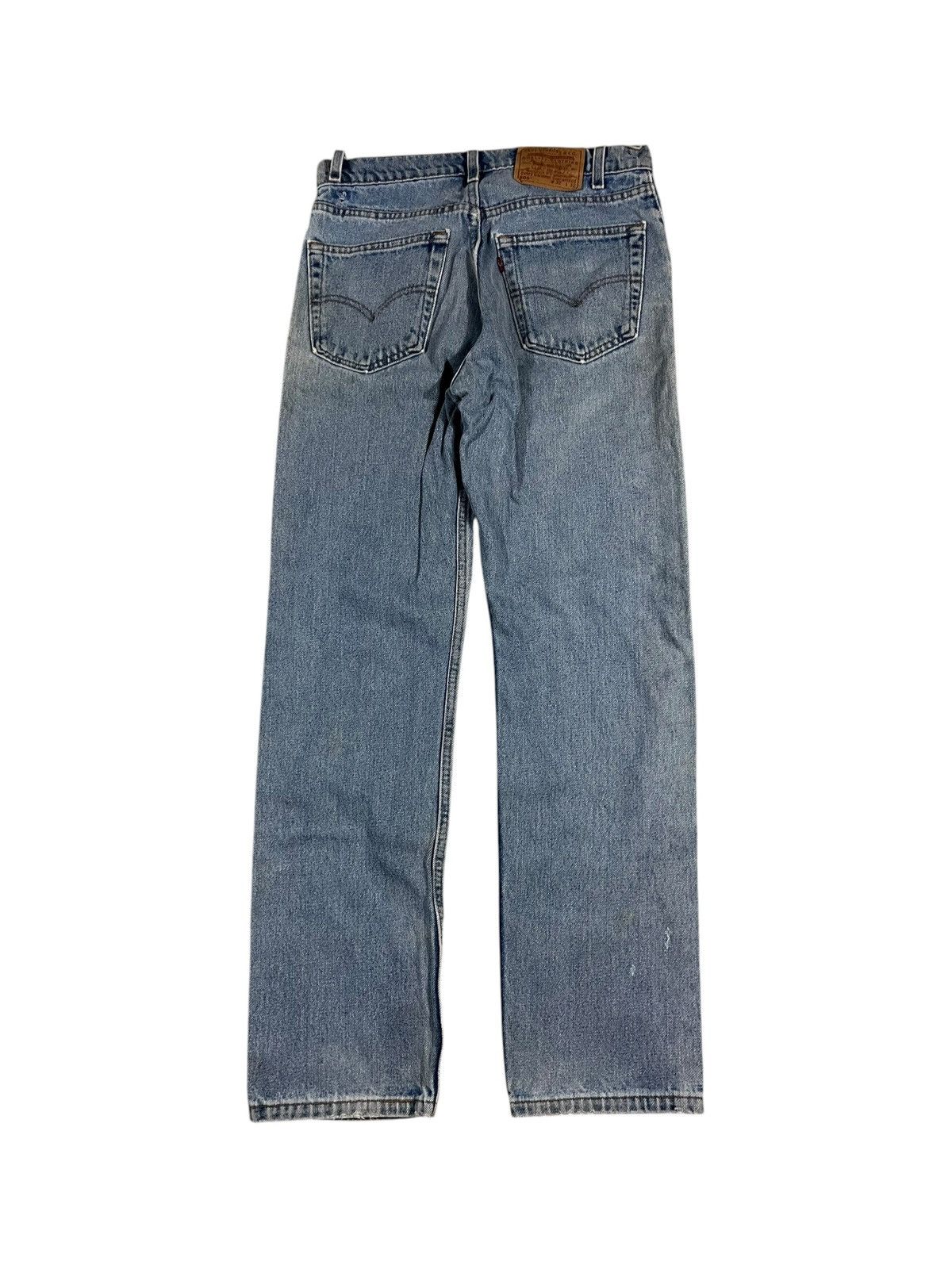 Levi's Vintage 90s Levis 505 Faded Blue Jeans 32x32 Size US 32 / EU 48 - 2 Thumbnail