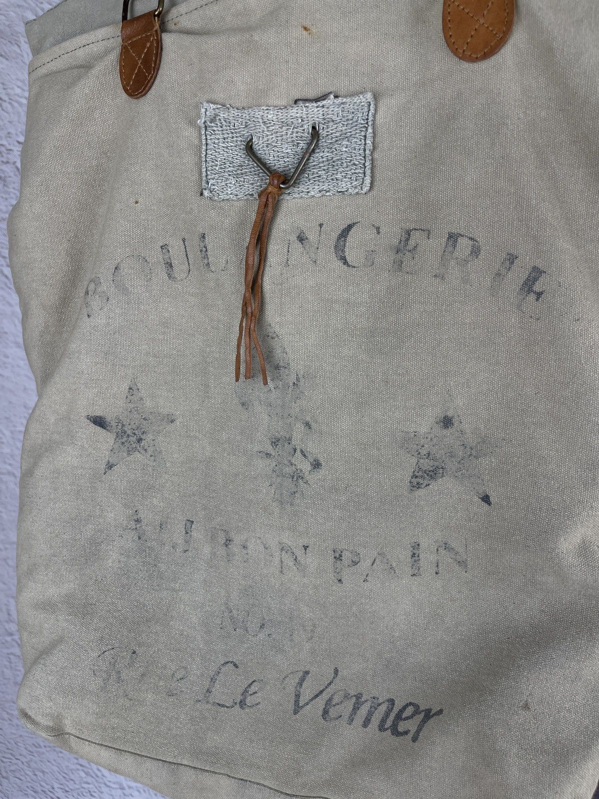 Carpe Diem × Vintage Carpe Diem vintage distressed big logo tote bag Size ONE SIZE - 8 Thumbnail